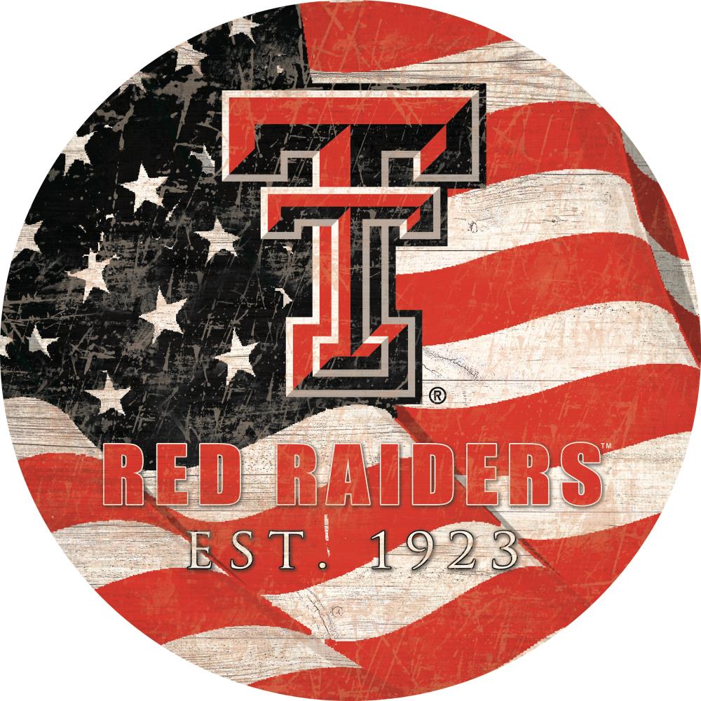 Fan Creations C1058S-TEXAS TECH 12-in H x 0.035-in W Sports Print