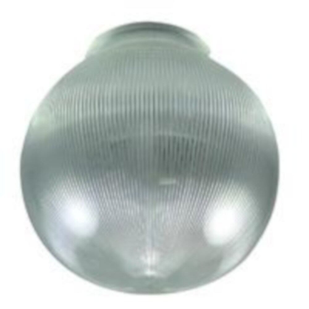 Prismatic Ribbed Lamp Glass Shade Fixture Replacement Ceiling Fan Light Globe 