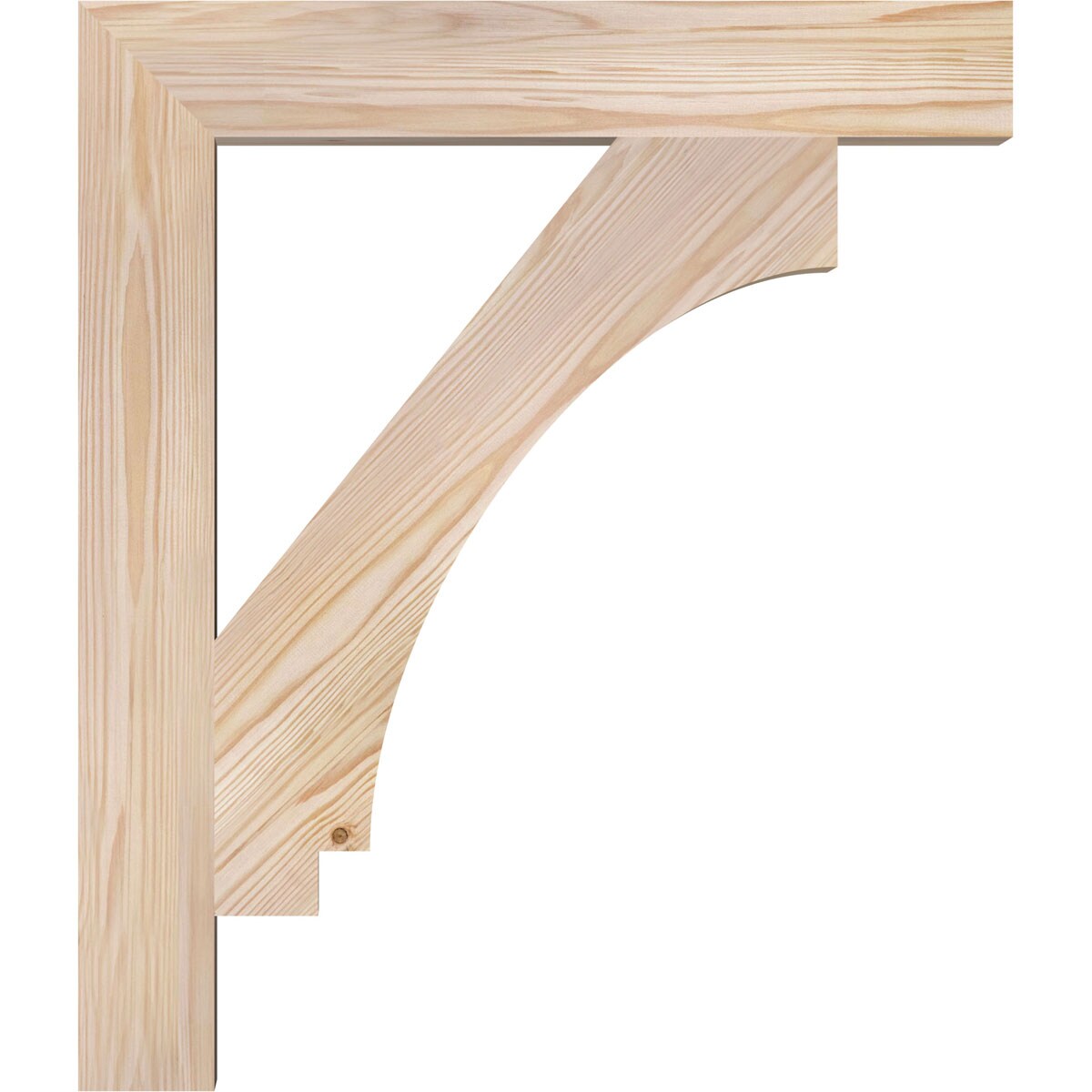 Ekena Millwork BKT04X24X28IMP05SDF Exterior-Brackets-Braces - View #3