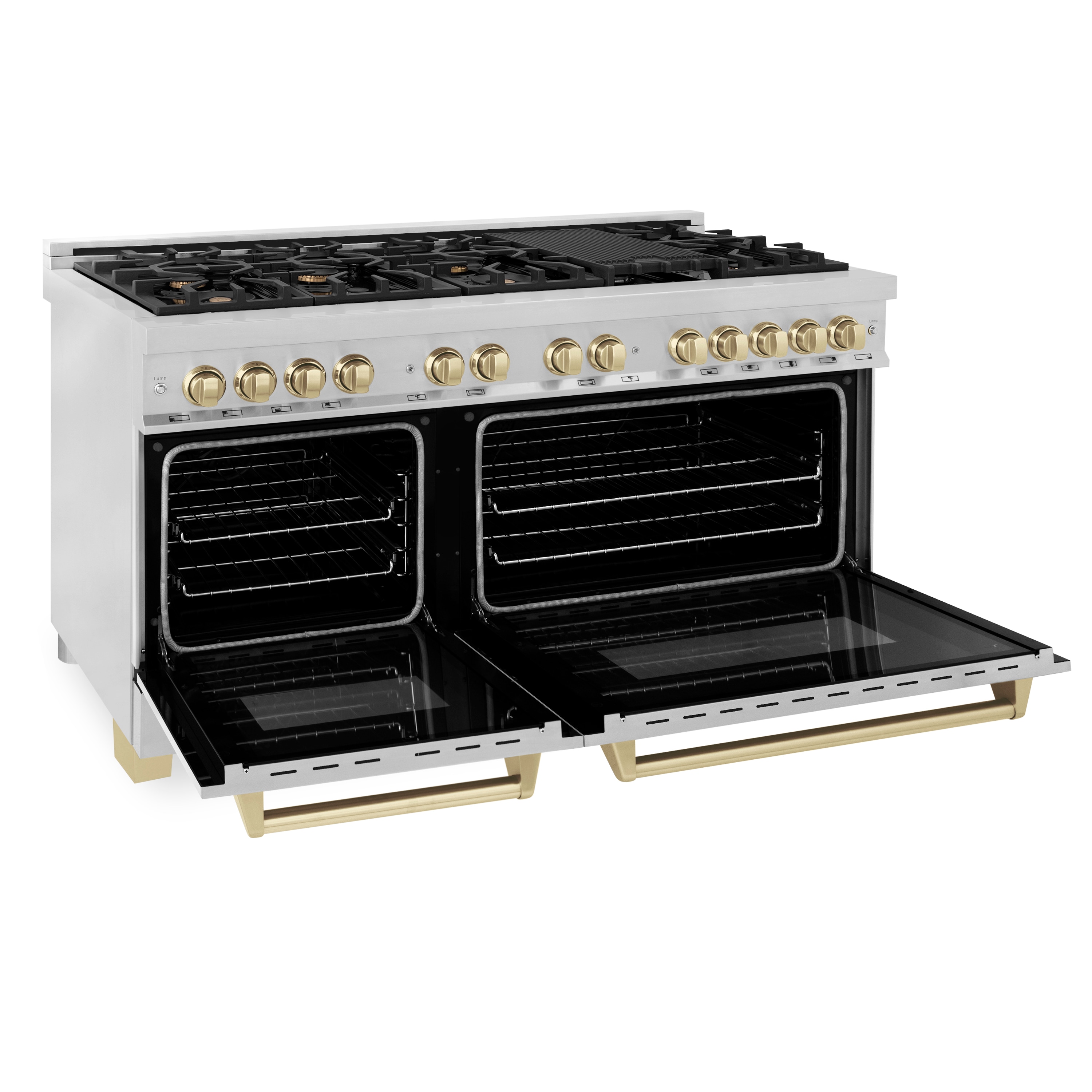 ZLINE KITCHEN & BATH RASZ-SN-60-CB Double-Dual-Fuel-Ranges - View #8