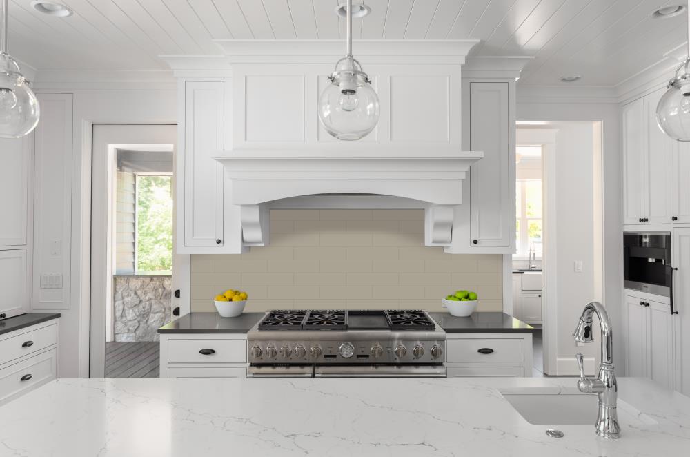 Emser CHOICE 68-Pack Fawn 6-in x 6-in Glazed Ceramic Subway Wall Tile