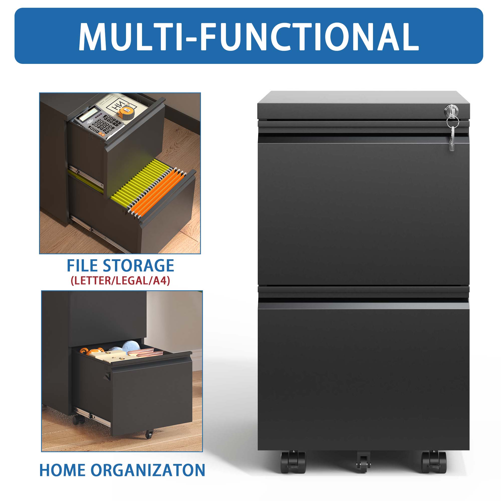 VIYET VIYET-A-746364348050 Filing-Cabinets - View #7