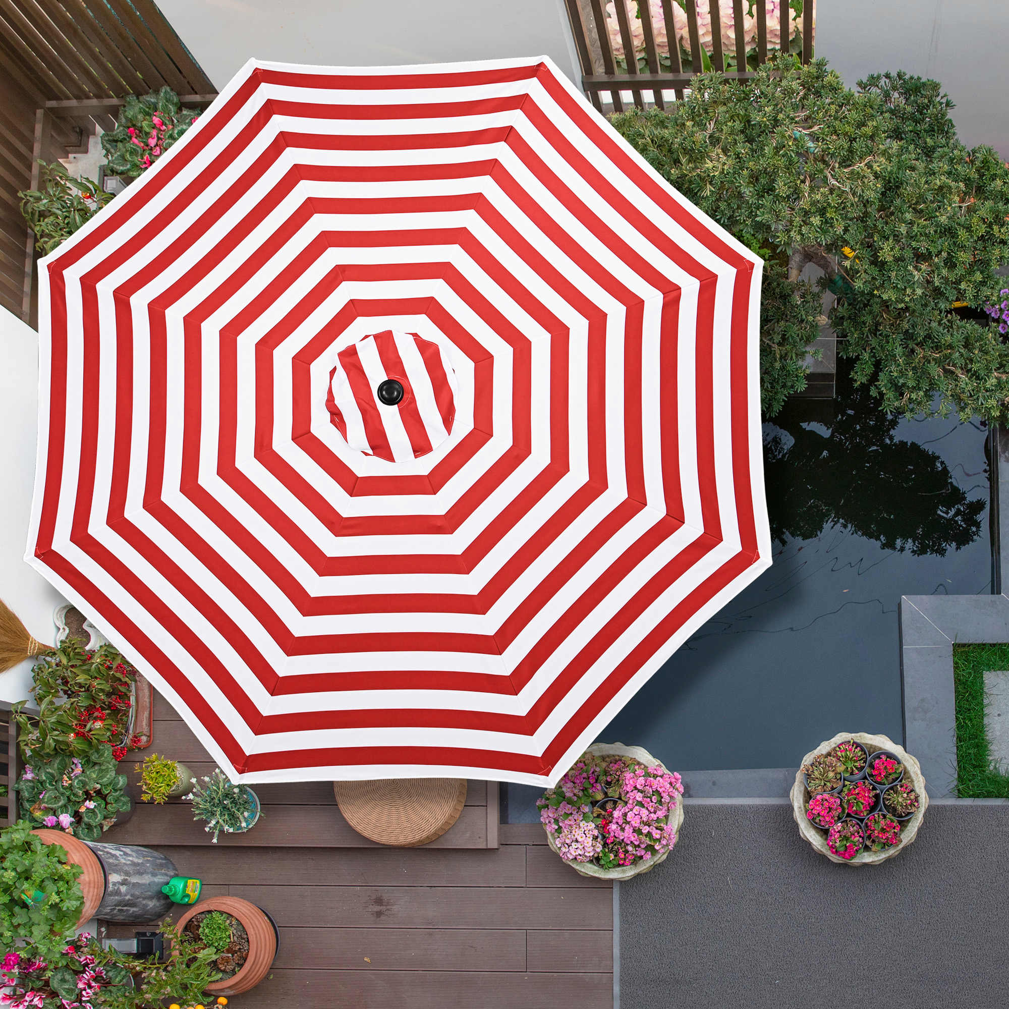 Yescom 07UMC001-10F-0207-LO Umbrellas-3 - View #4