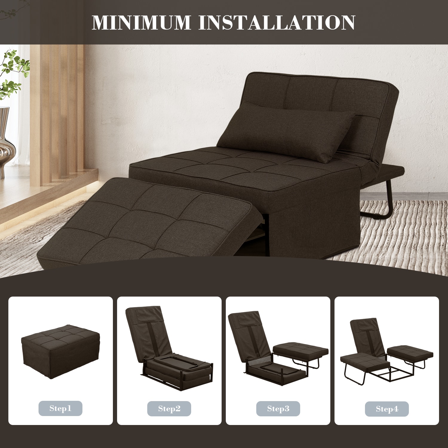 Ainfox WUL022-BN futons - View #5