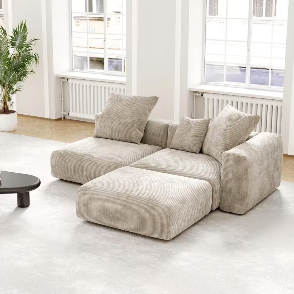 BuotiqHom DH-C2+1-126BE Sofas-Loveseats - View #3