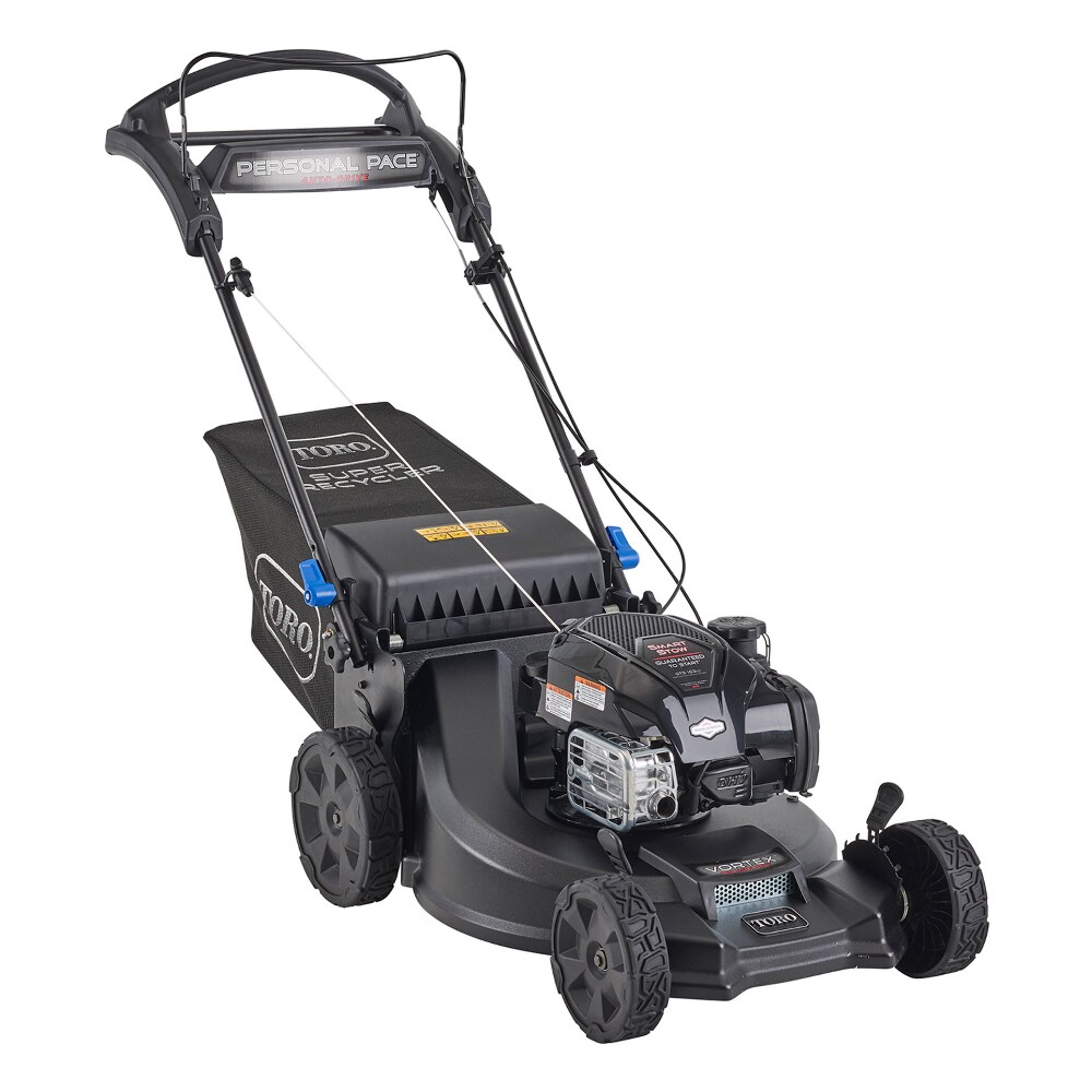 Self propelled best sale push mower lowes