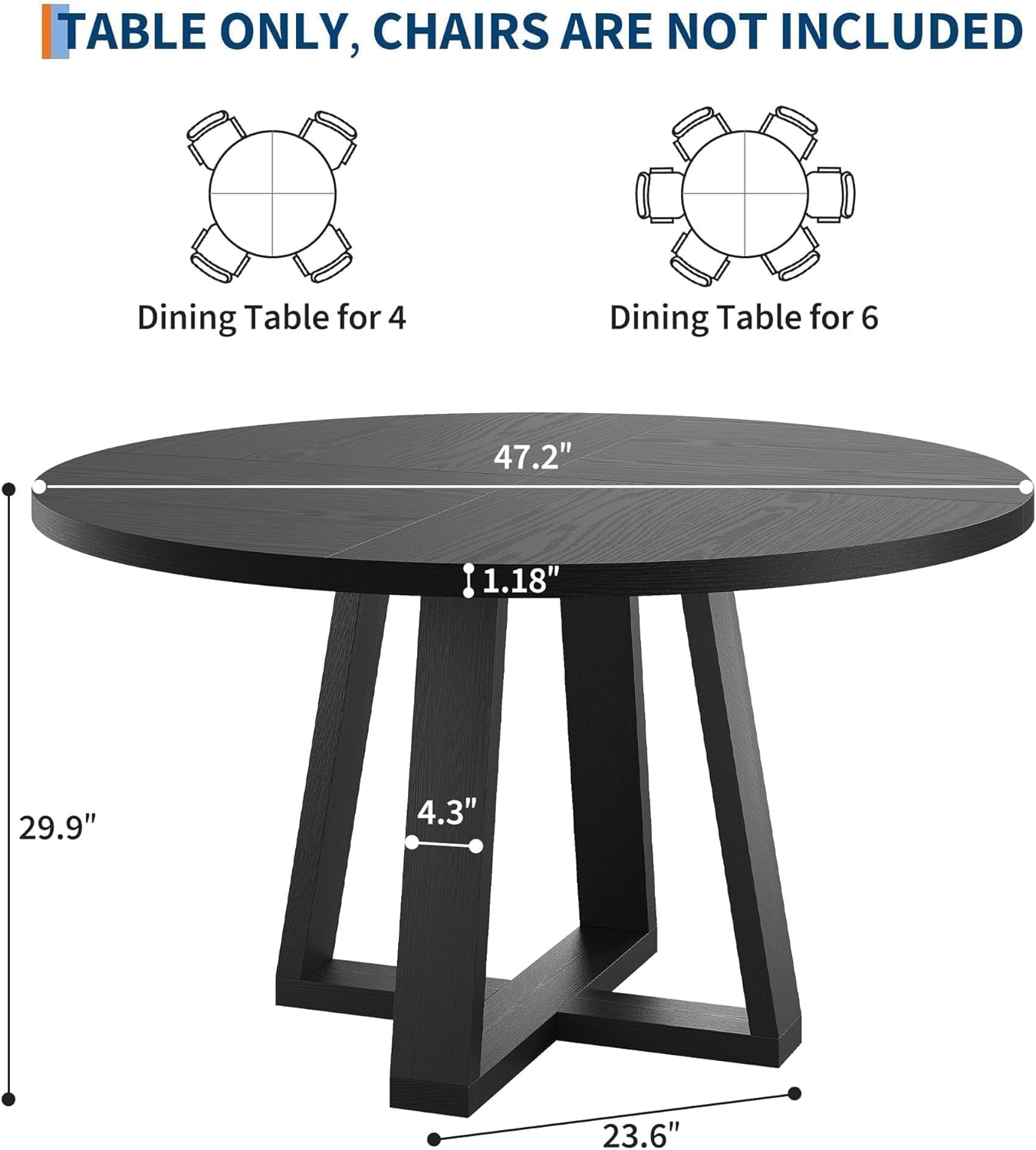 Garvee JMH0131-PHK-35RMCJQV Dining-Tables - View #2