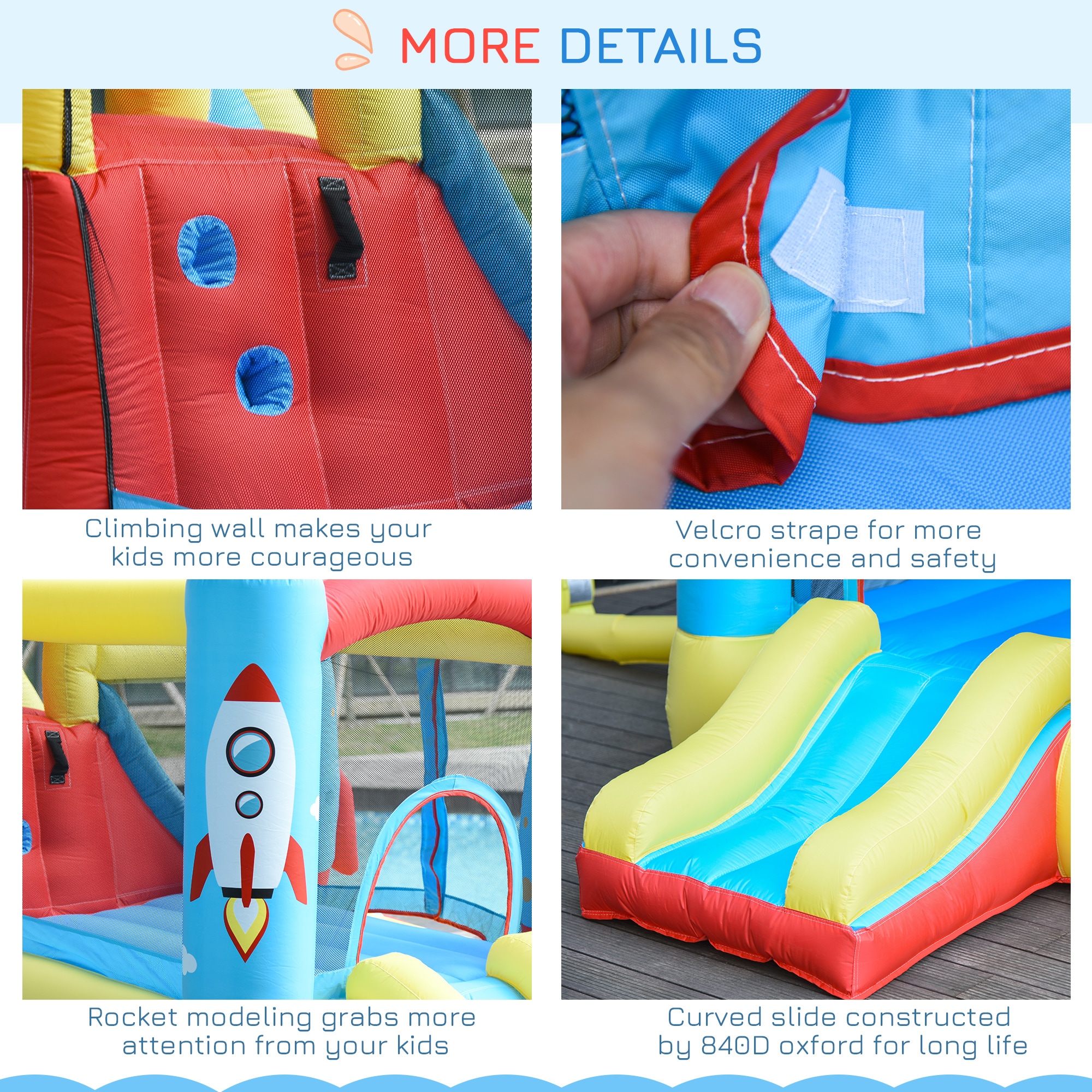 Outsunny 342-025V80 Play-Toys - View #10