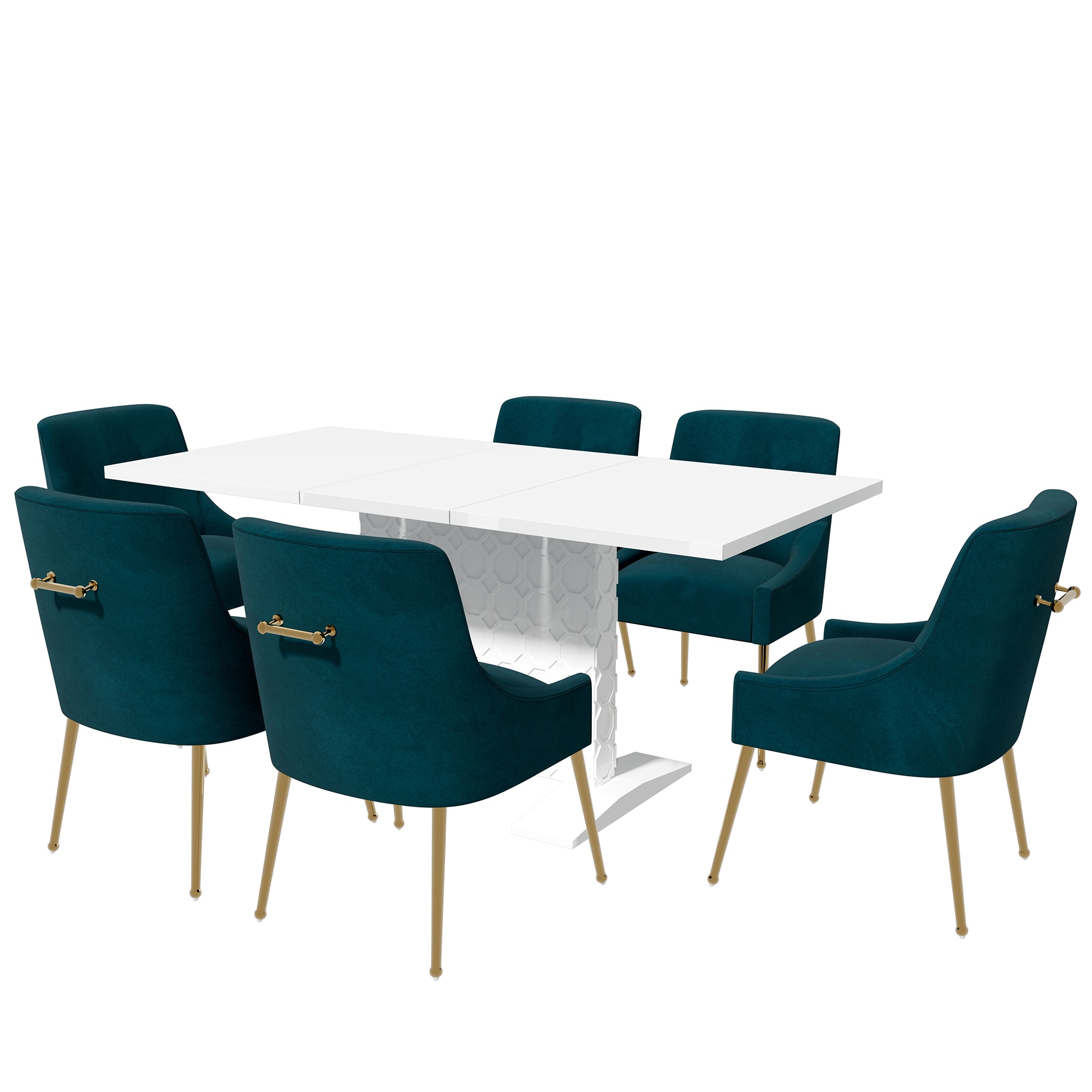 Clihome CL-ST1WH700LGR Dining-Sets - View #2
