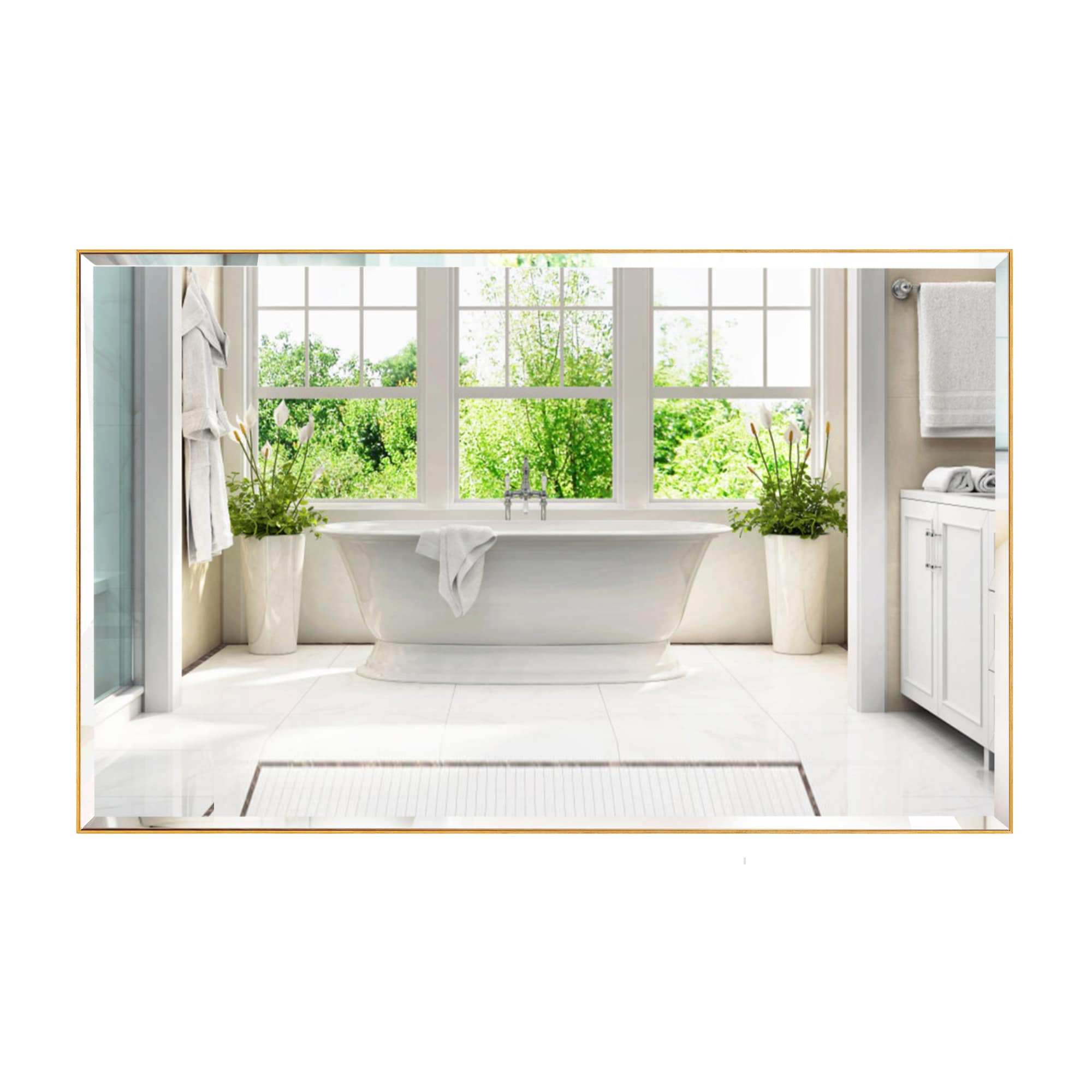 GETLEDEL MR-4618BS Framed-Bath-Mirrors - View #10