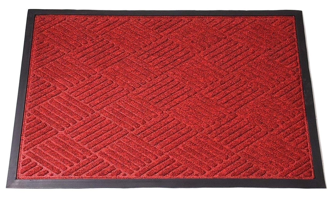 Rhino Mats OPUS-2436R 2-ft x 3-ft Brown Polypropylene Rectangular Indoor or outdoor Decorative Door mat