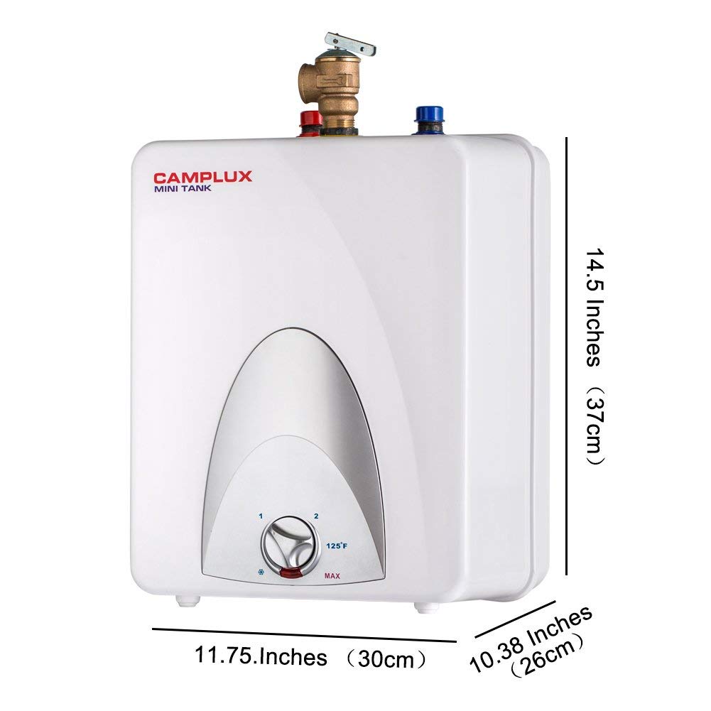 Camplux 2.5-Gallon Regular 1-year Warranty 1440-Watt 1 Element Point Of ...