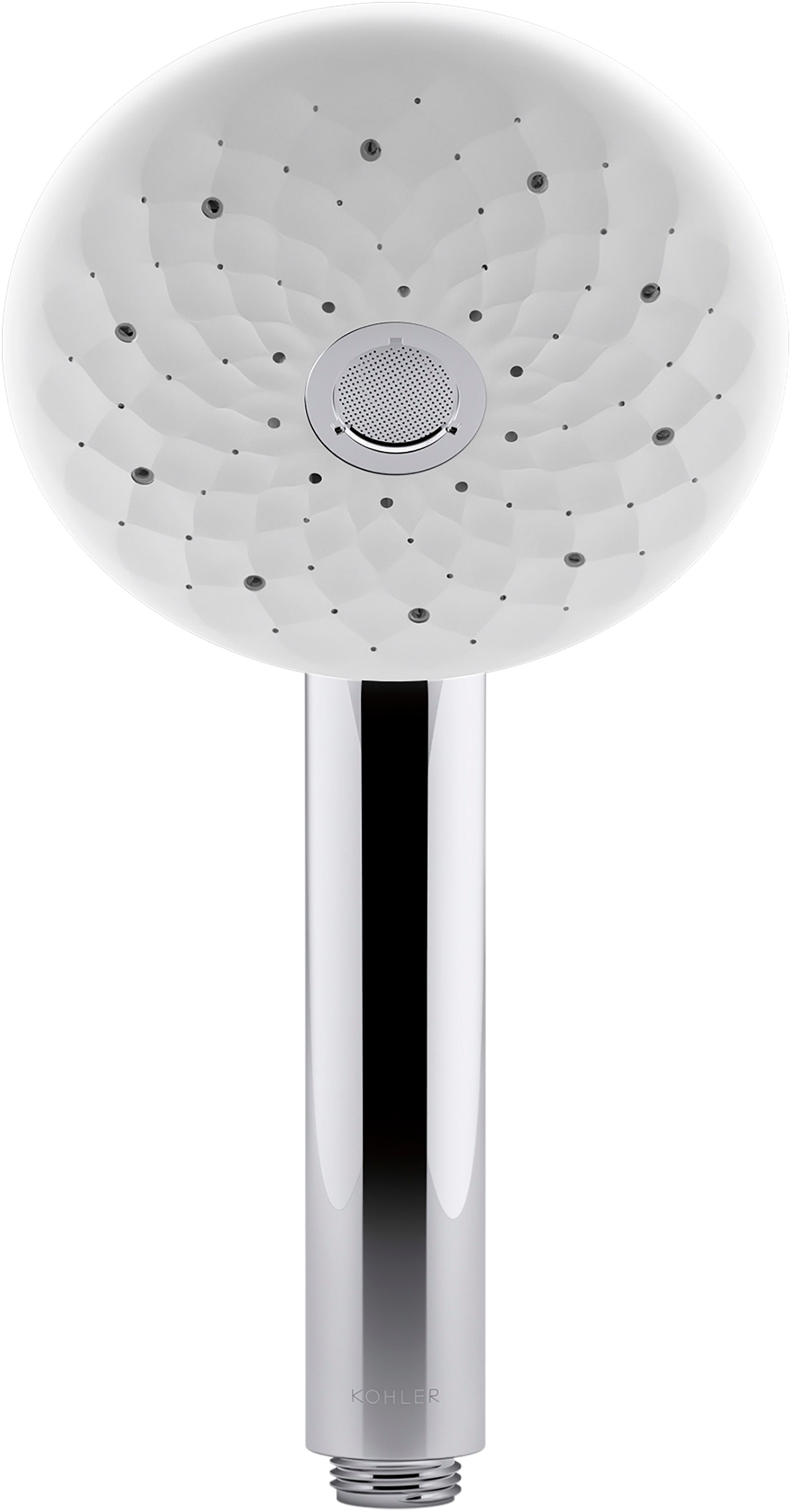 KOHLER Exhale 3-Spray Patterns 3.56 in. Wall Mount Fixed Shower Head in Polished Chrome