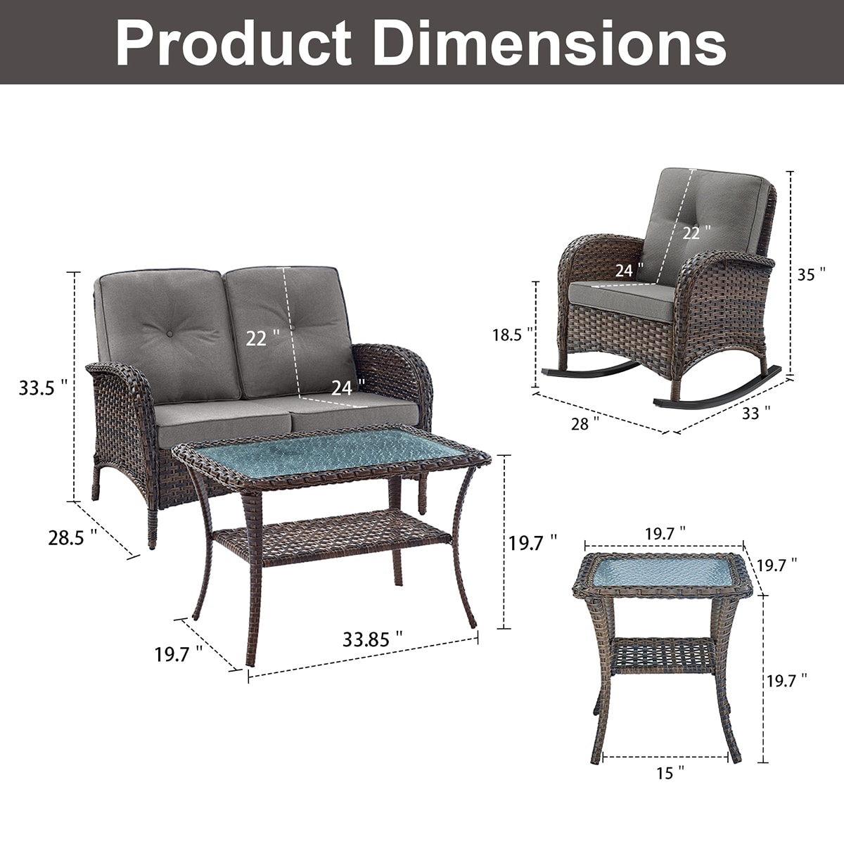 Rilyson FS088086-3 Patio-Conversation-Sets - View #5