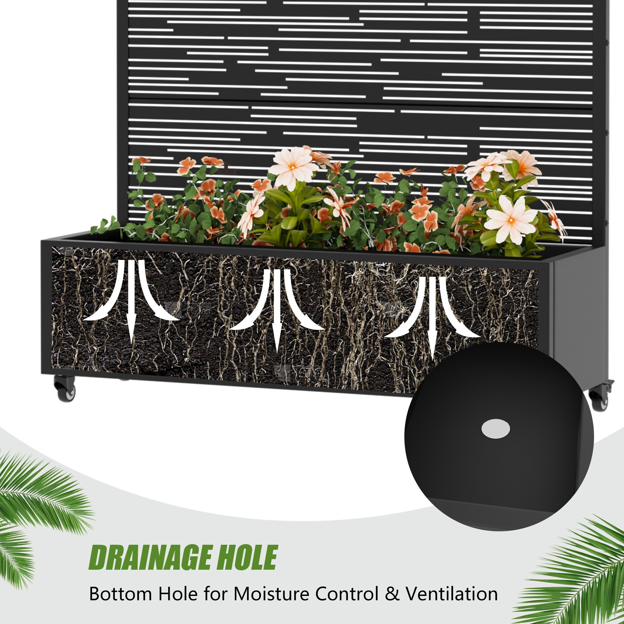 Misty Moon LW0406-SYJZZX-A43 Planter-Window-Box - View #5