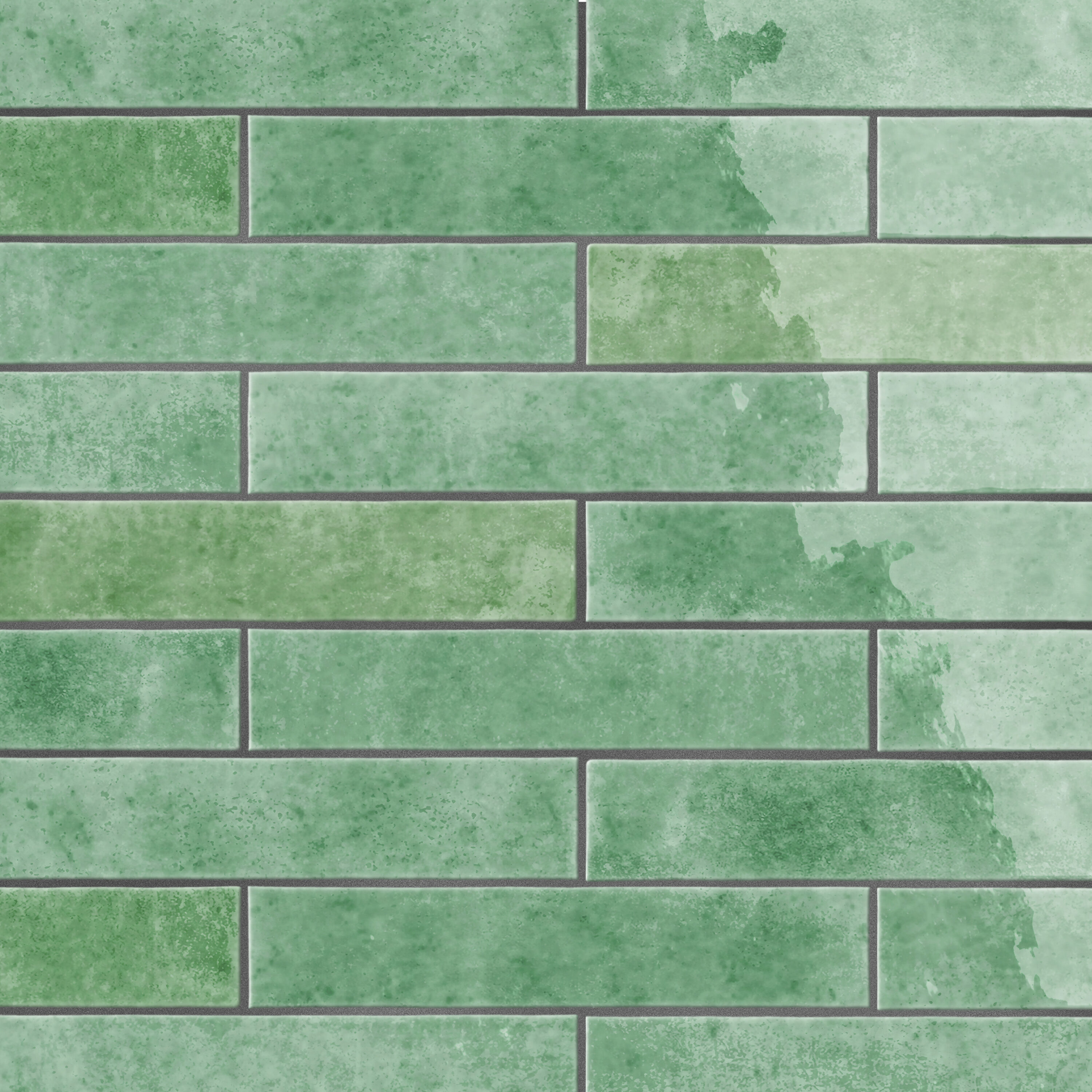Affinity Tile Sample - Menorca Lake 3-in x 13-in Glossy Ceramic Wall Tile