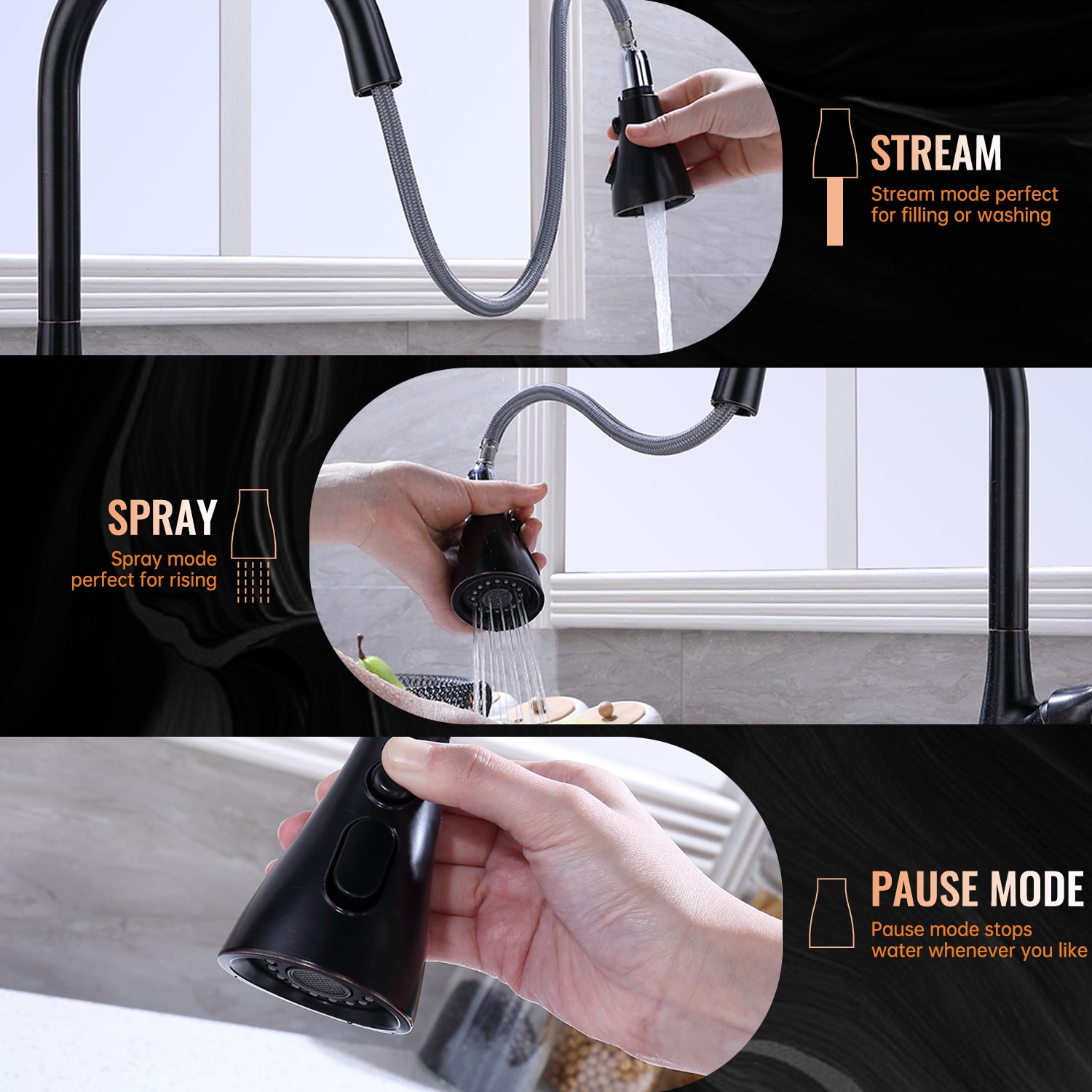 APPASO AP-K123-ORB Kitchen-Faucets - View #4