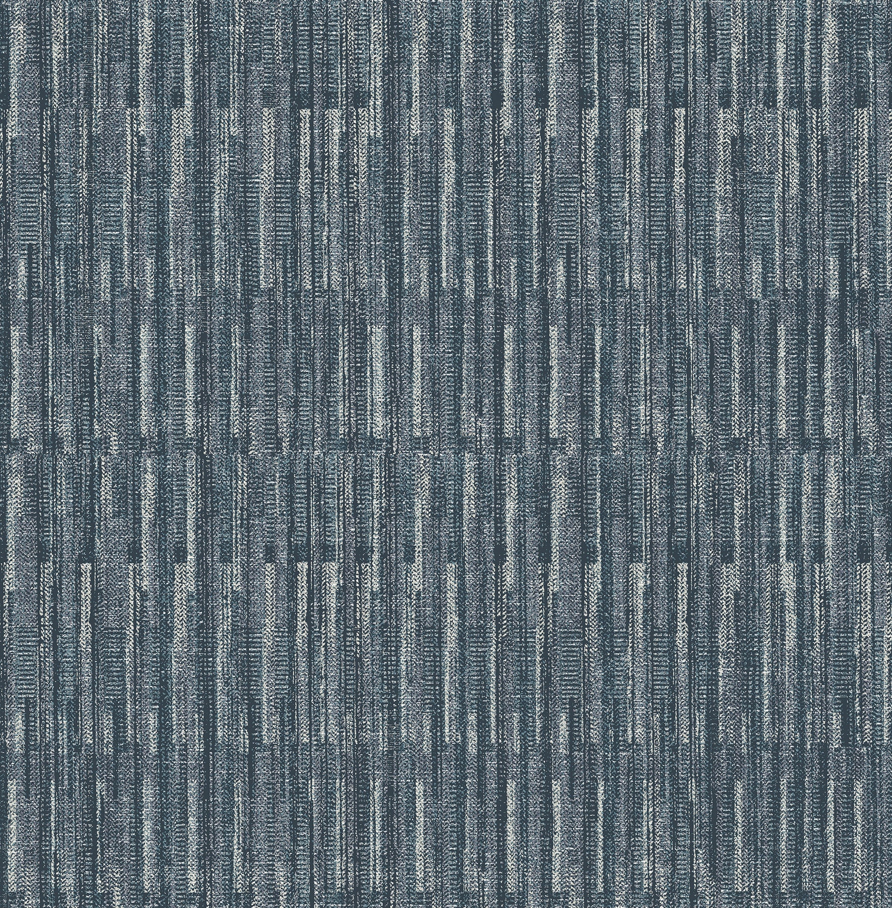 Scott Living 2964-25945 56.4-Sq. Feet Indigo Non-woven Textured Abstract 3D Unpasted Wallpaper
