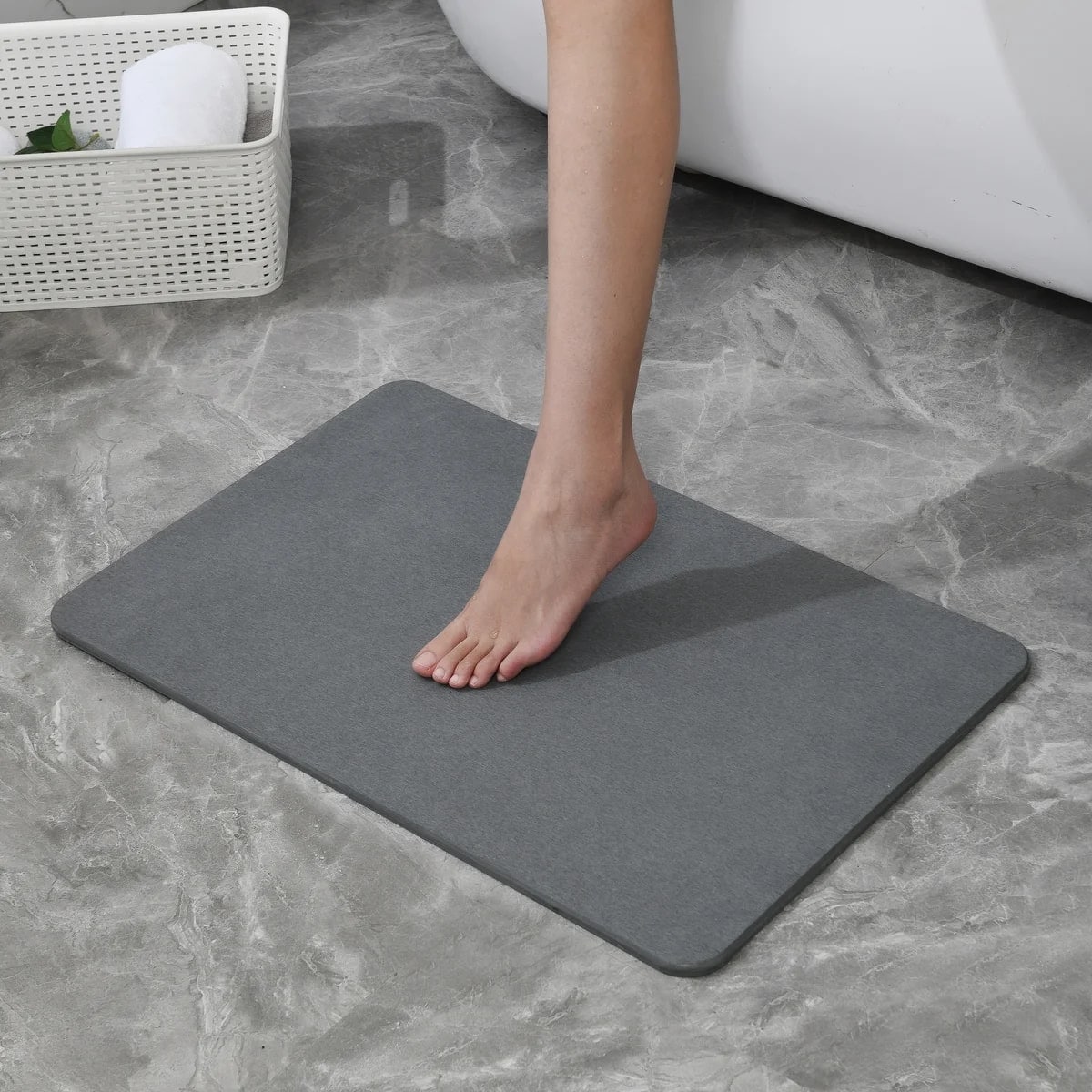 J&V TEXTILES 8521-GR Bath-Rugs - View #4