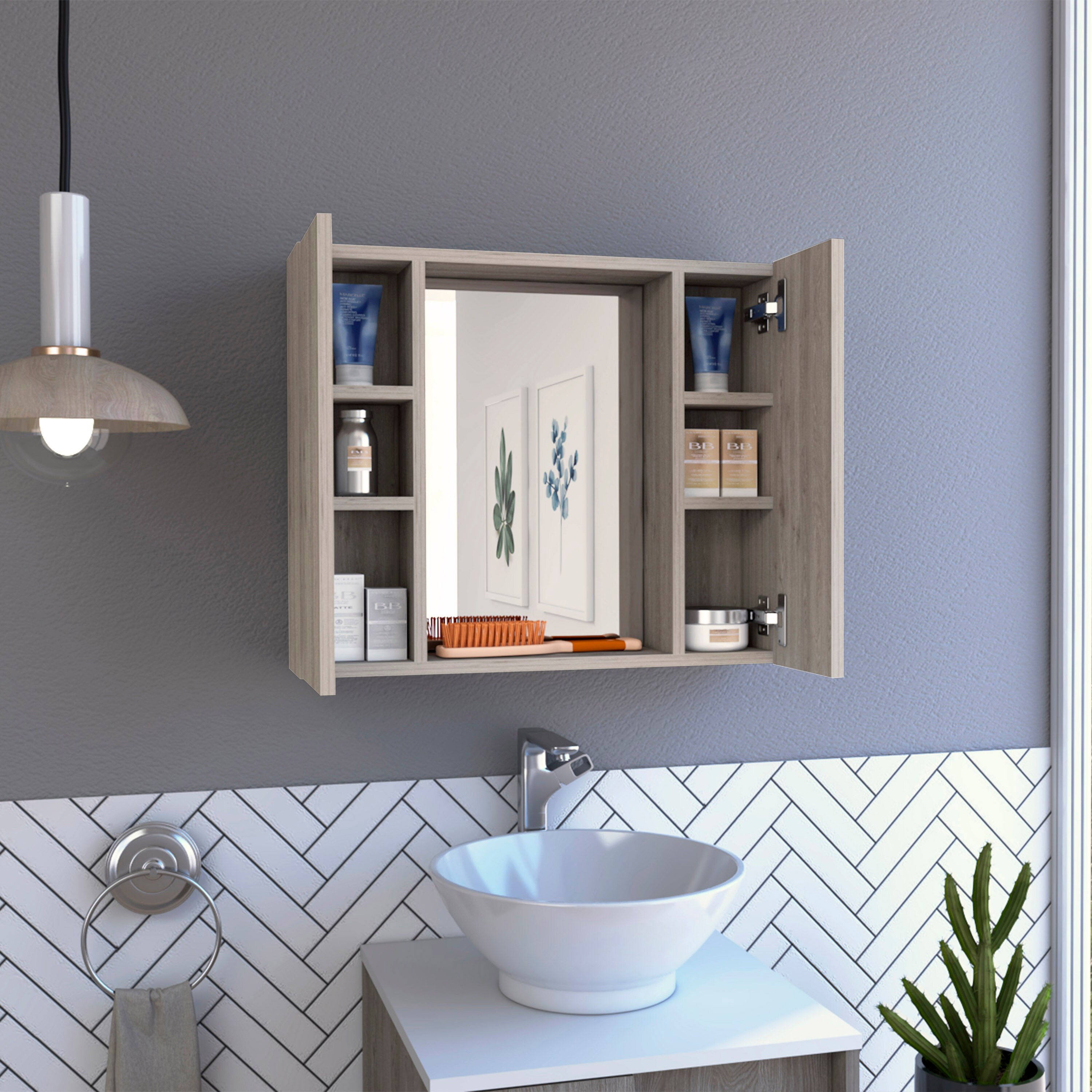 WELLFOR AMNM-16 Bathroom-Medicine-Cabinets - View #7