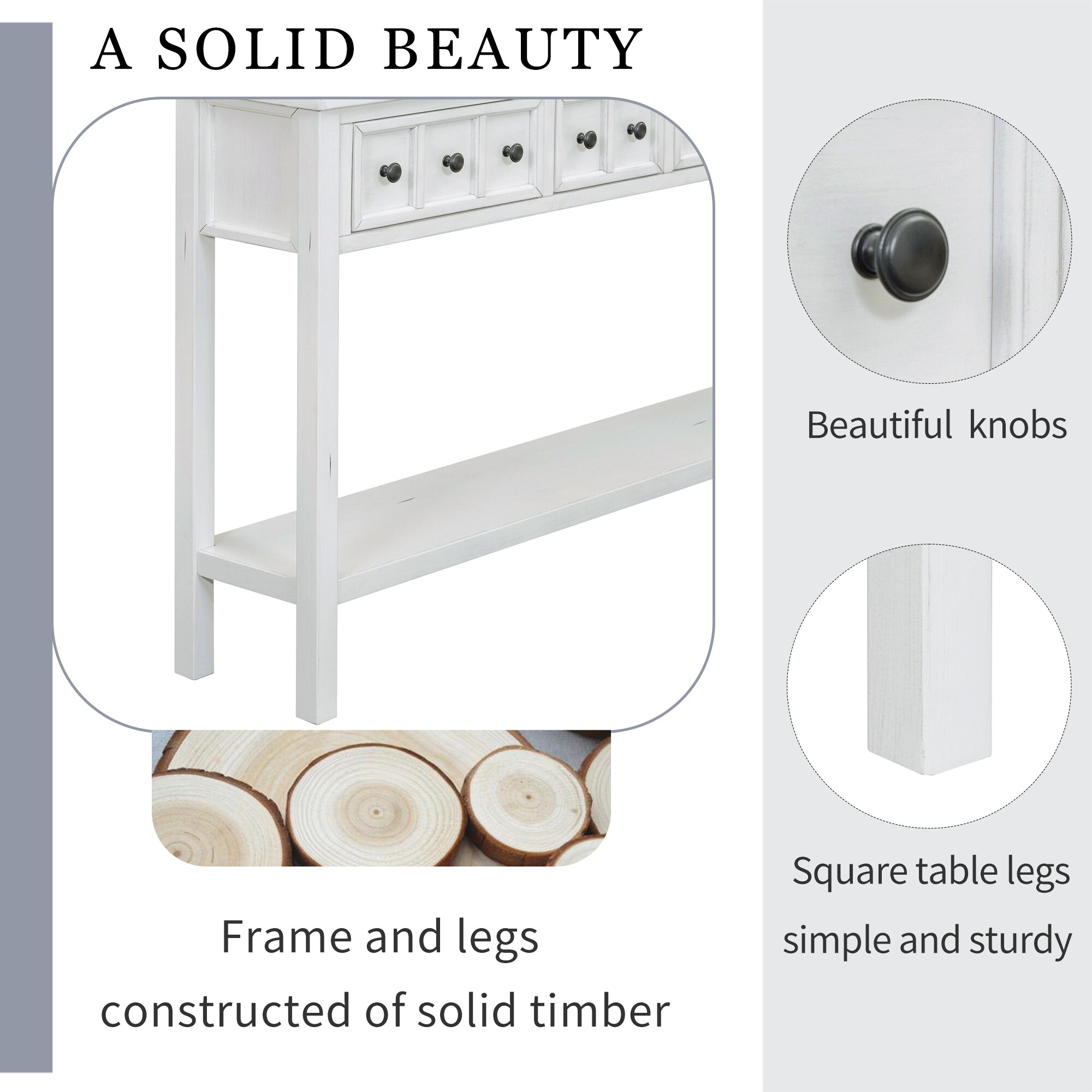 ModernLuxe WF281290AAK Console-Sofa-Tables - View #6