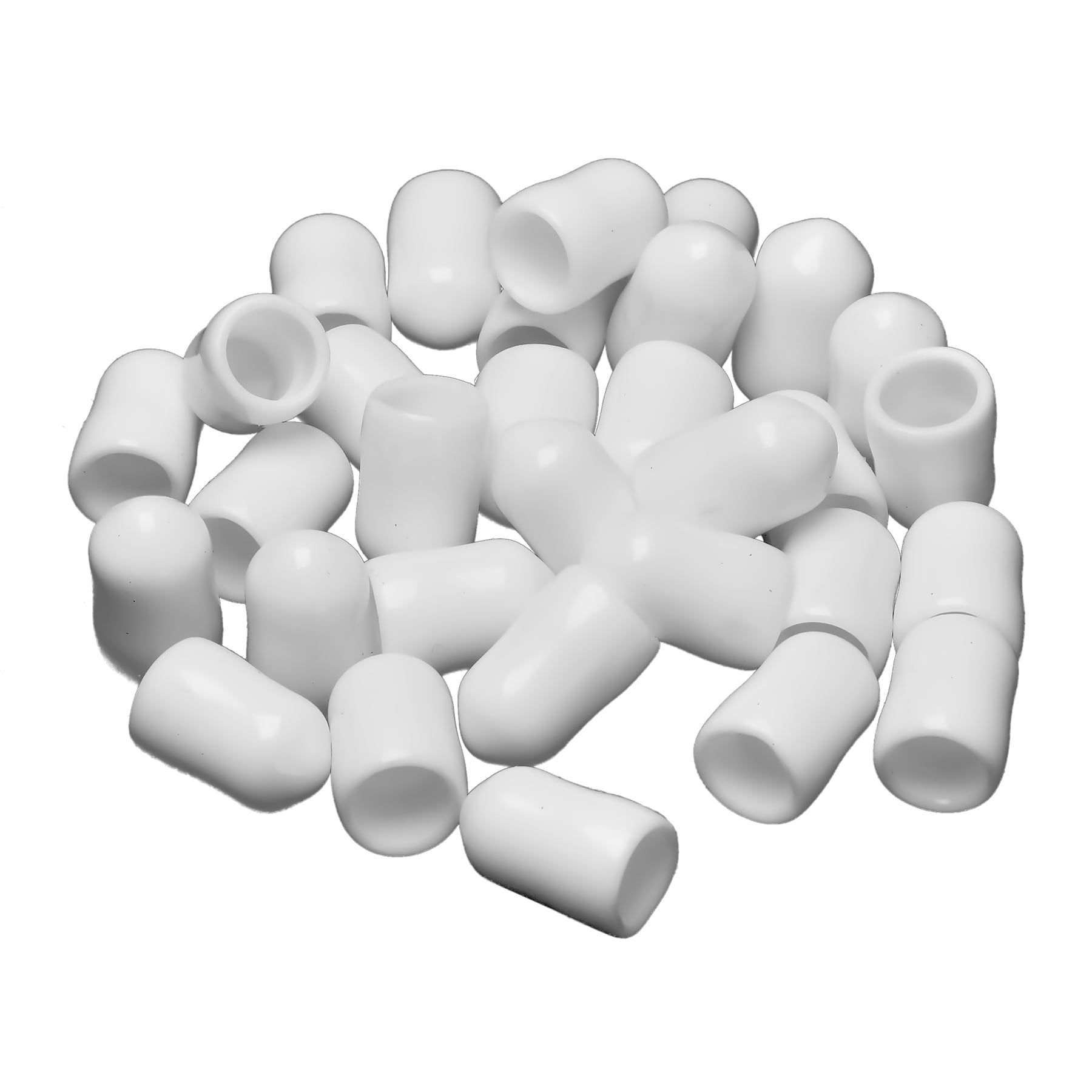 Project Source 071183 0.2-in Plastic Wire Closet End Cap