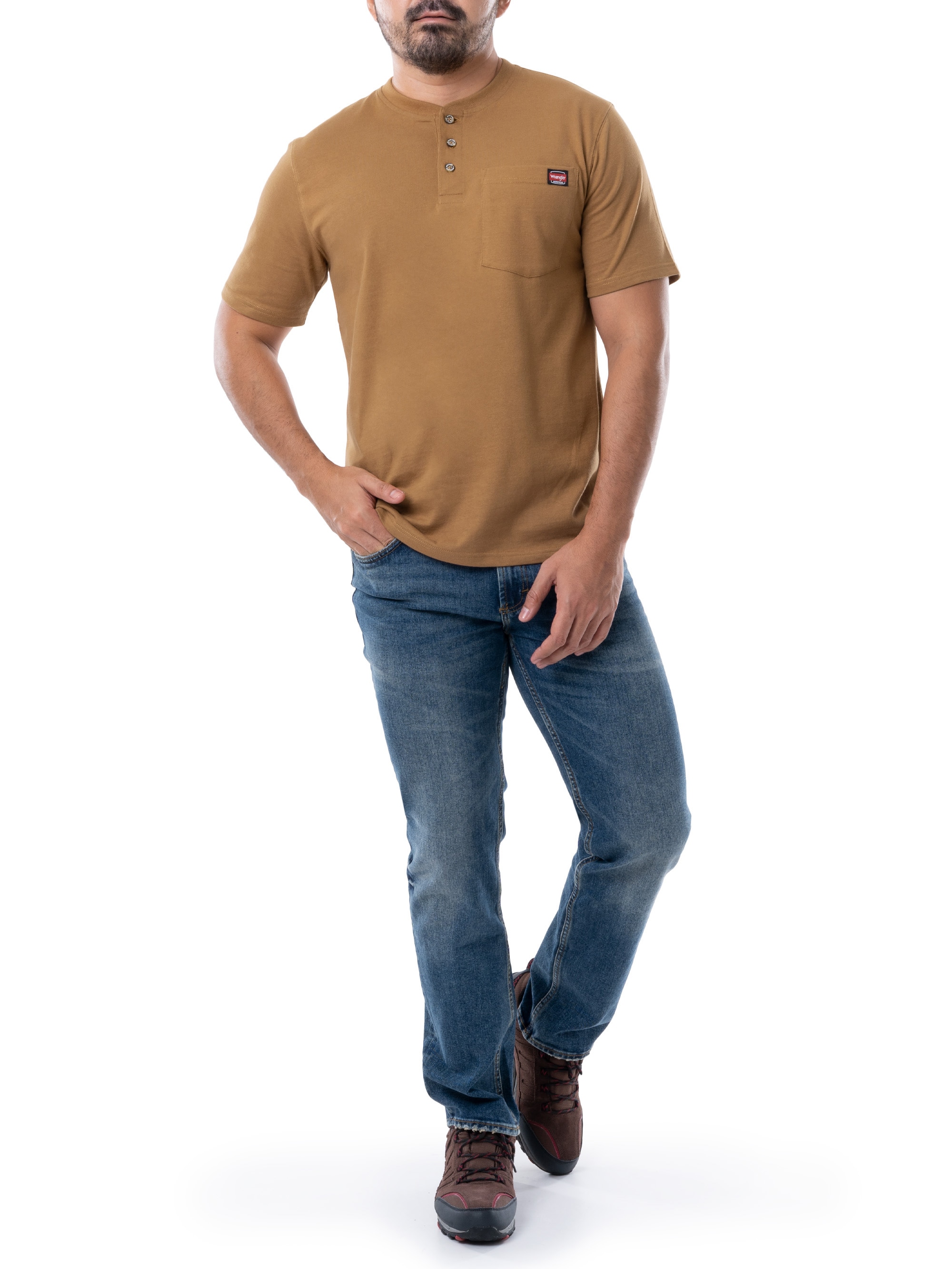 Wrangler 55179-DUCK-2XL Tops-Shirts - View #7