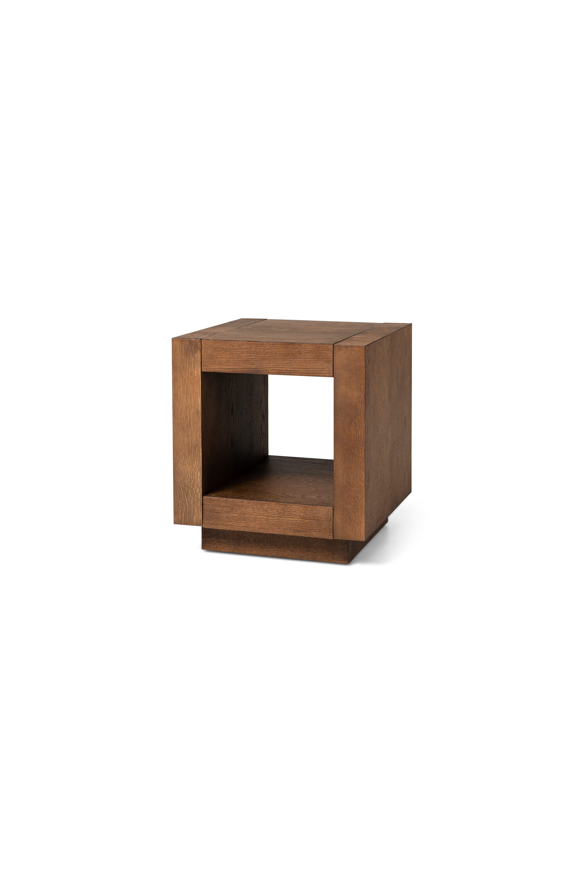 Maven Lane ML351902-WET-BR Artemis Contemporary Wooden Side Table in Refined Brown Finish