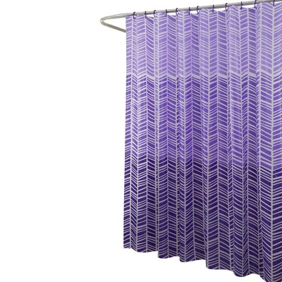 Patterned Shower Curtain, Use Shower Curtain As Window Sill