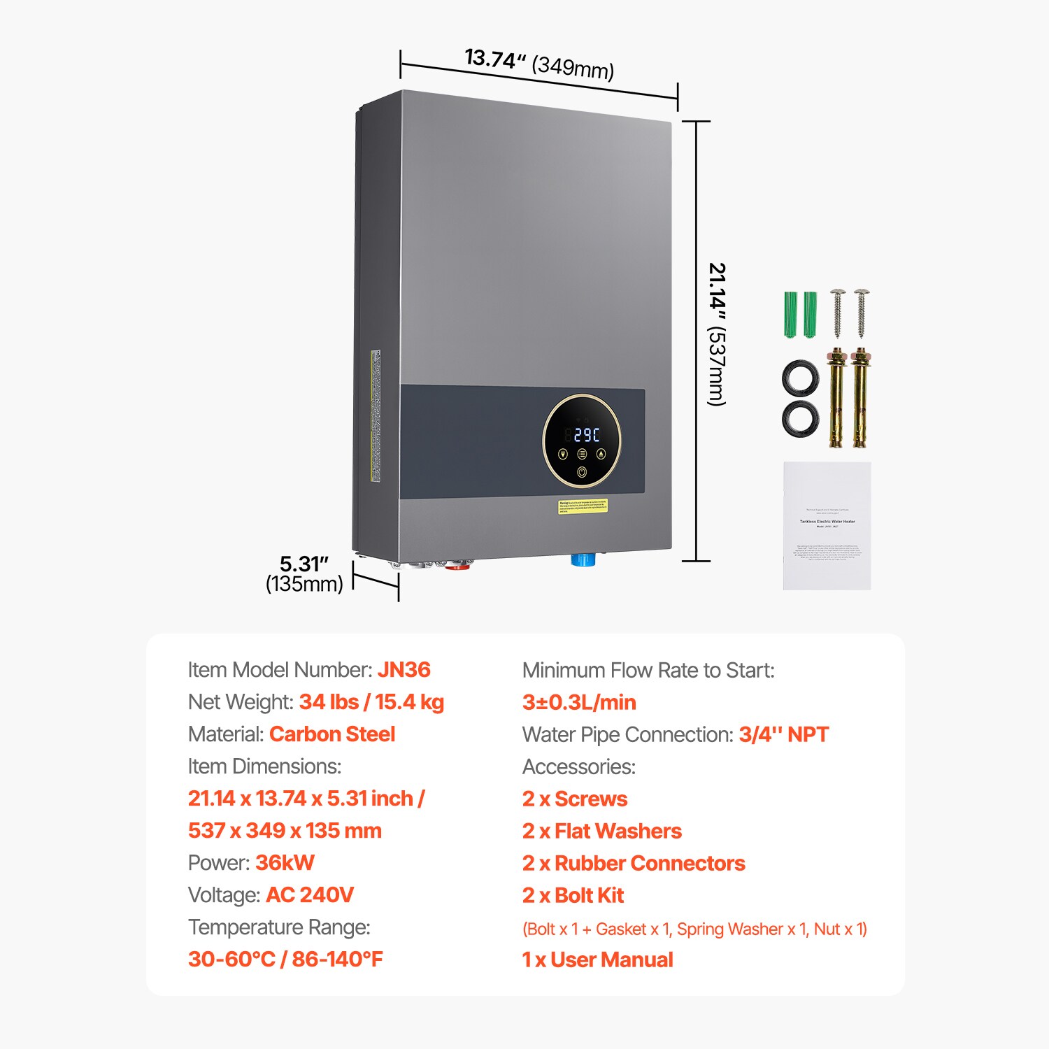 LOVMOR SF-J-T3342P439748 Gas-Water-Heaters - View #8
