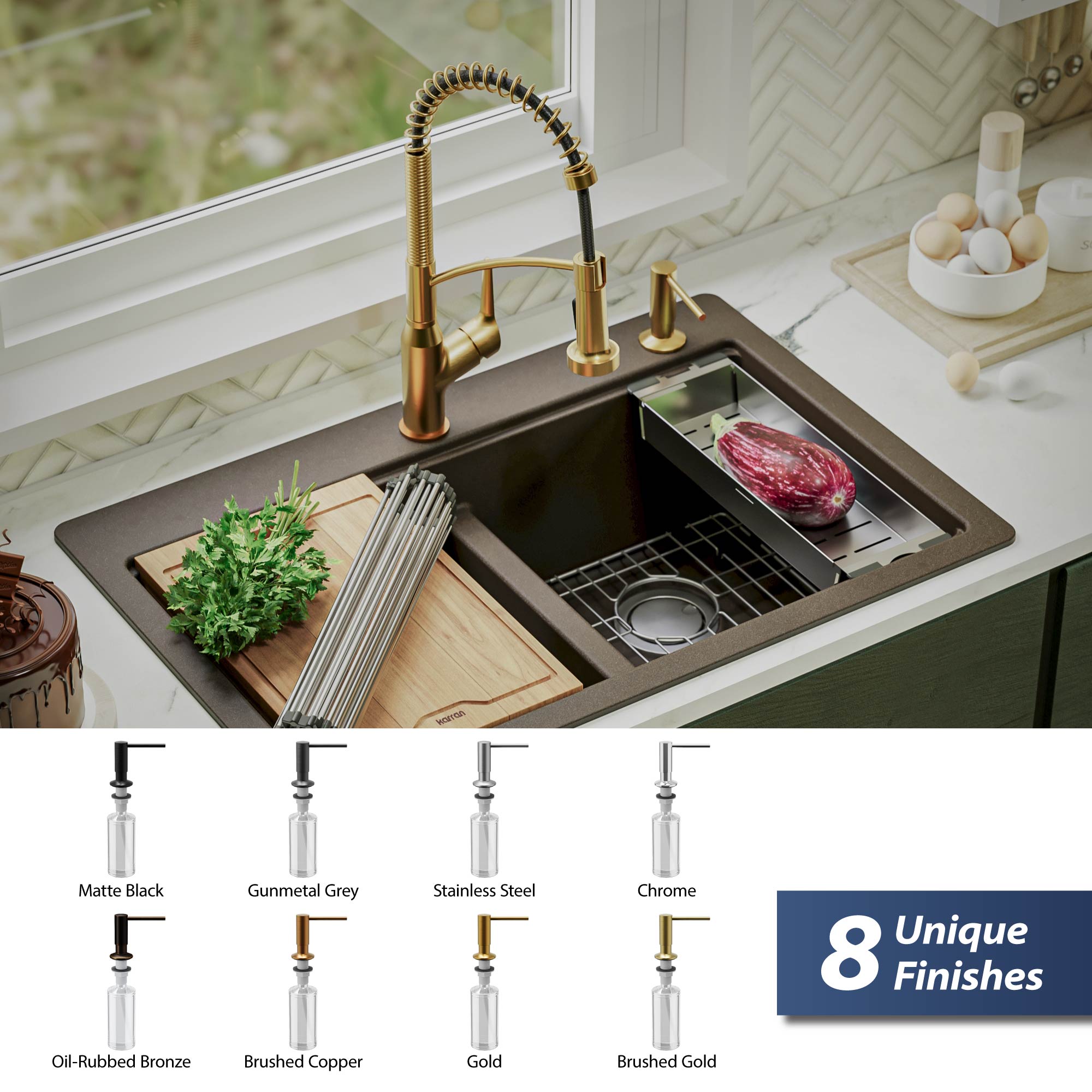 Karran SD35G Soap-Lotion-Dispensers - View #4