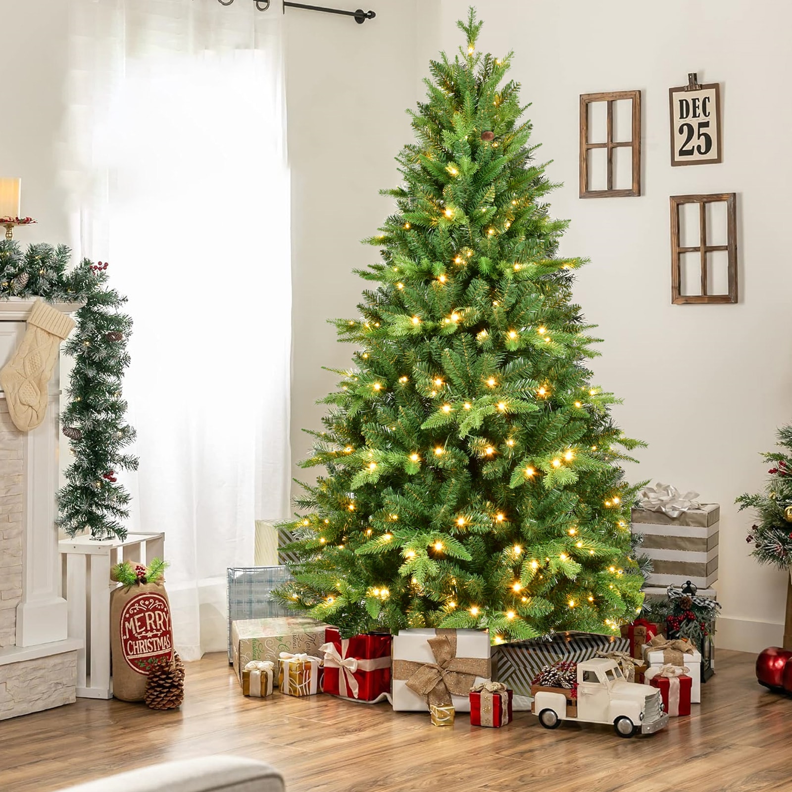 Forclover HYFE-23722 Artificial-Christmas-Trees - View #4