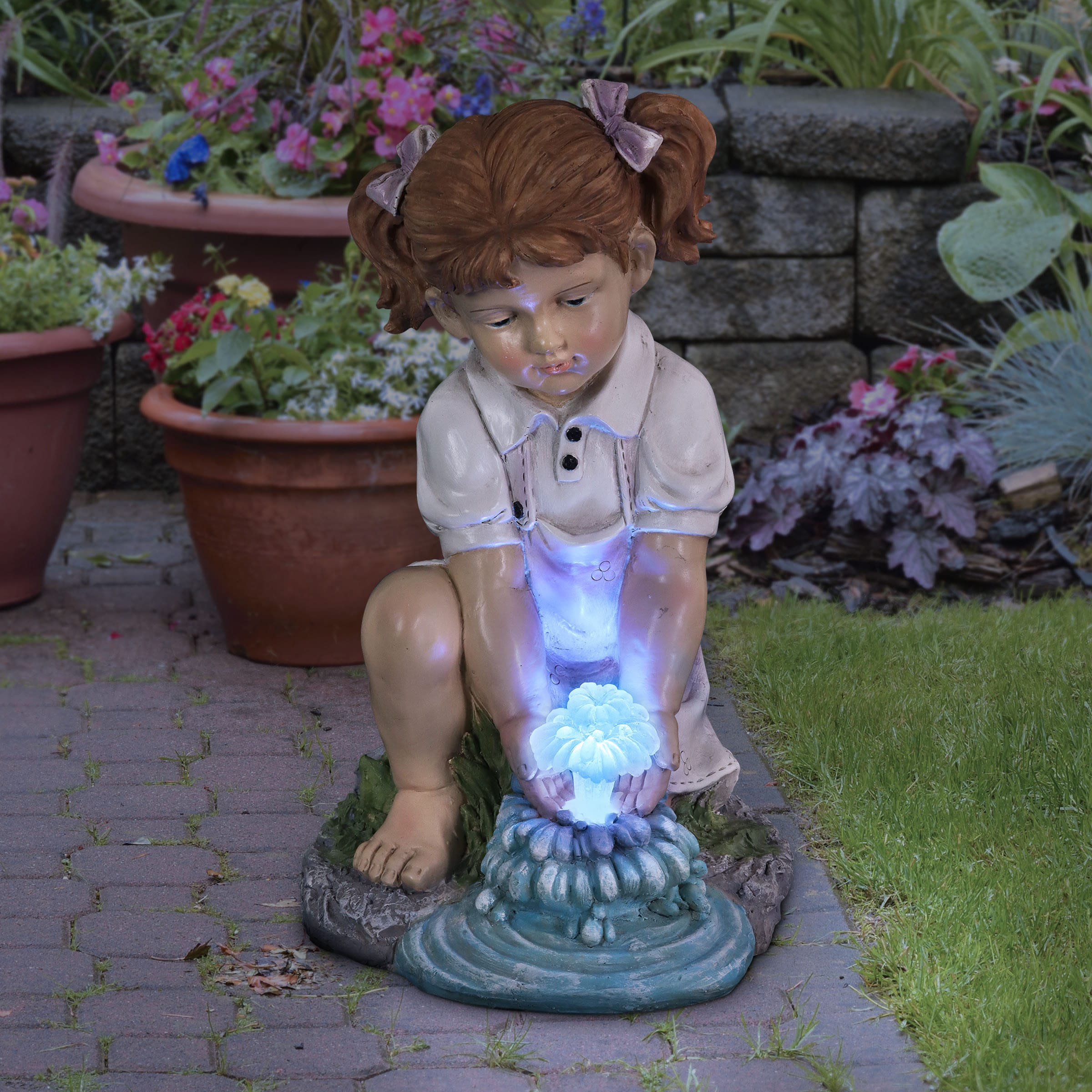 Exhart 72118-RS Garden-Statue - View #7