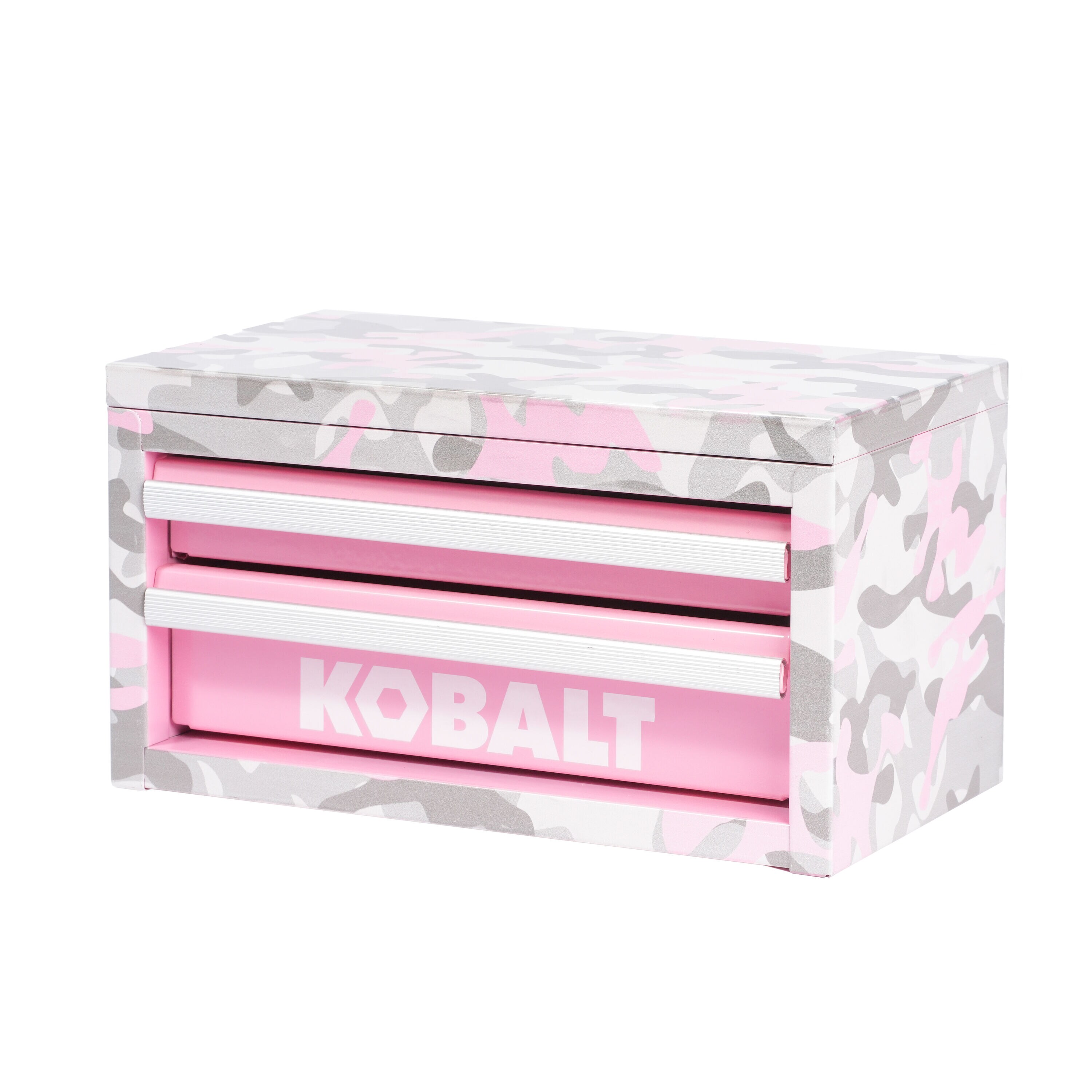 Kobalt 10.83-in W x 5.91-in H x 5.91-in D 2-Drawer Multiple Colors/Finishes Steel Tool Box