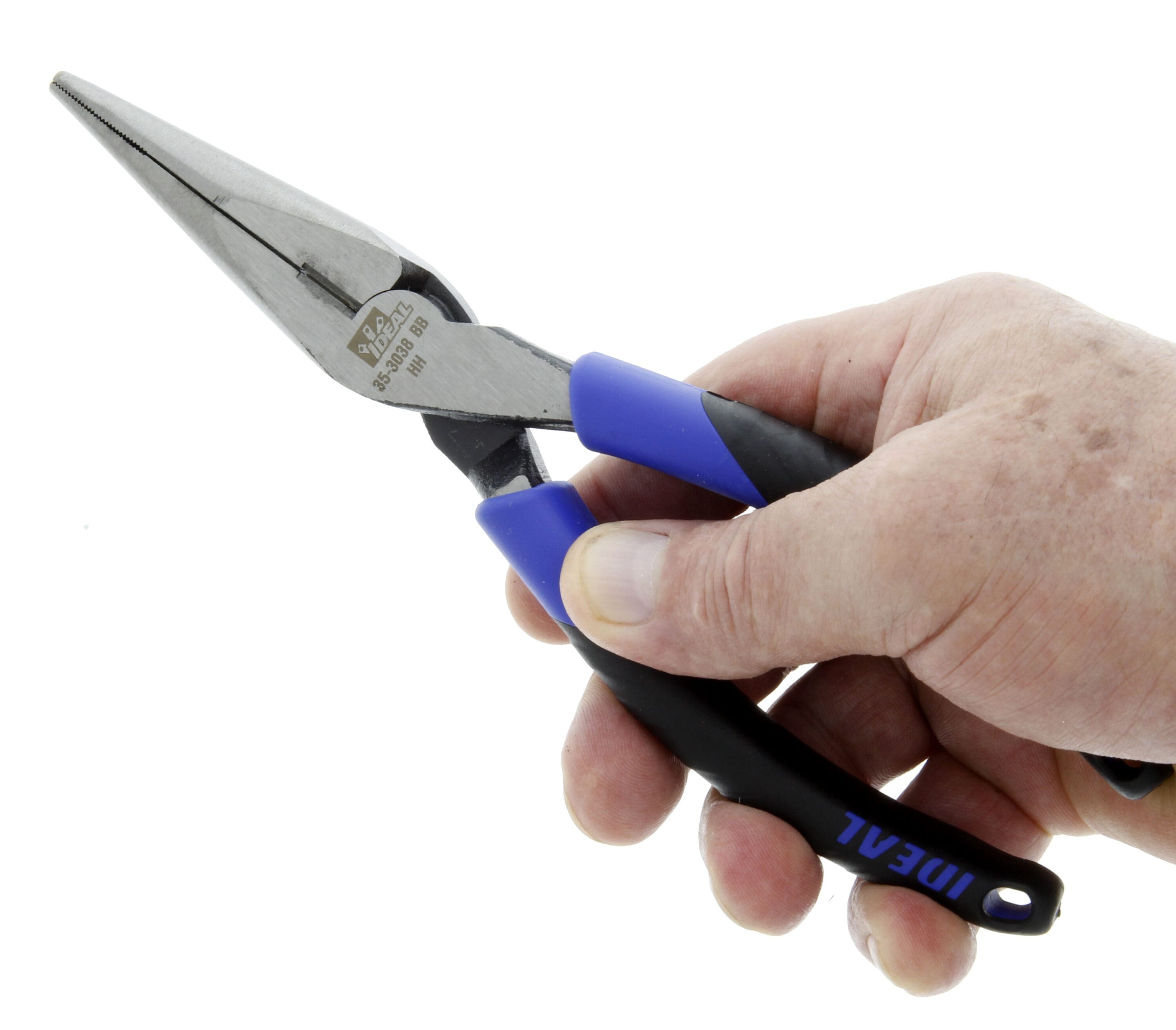 Ideal Long Nose 8.5 Plier With Cutter, 35-3038