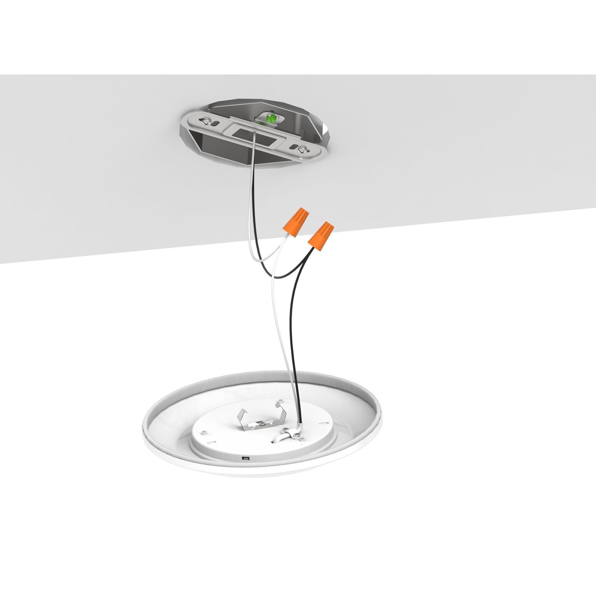 Sleek Modern White Aluminum 7.5" LED Surface Mount Light