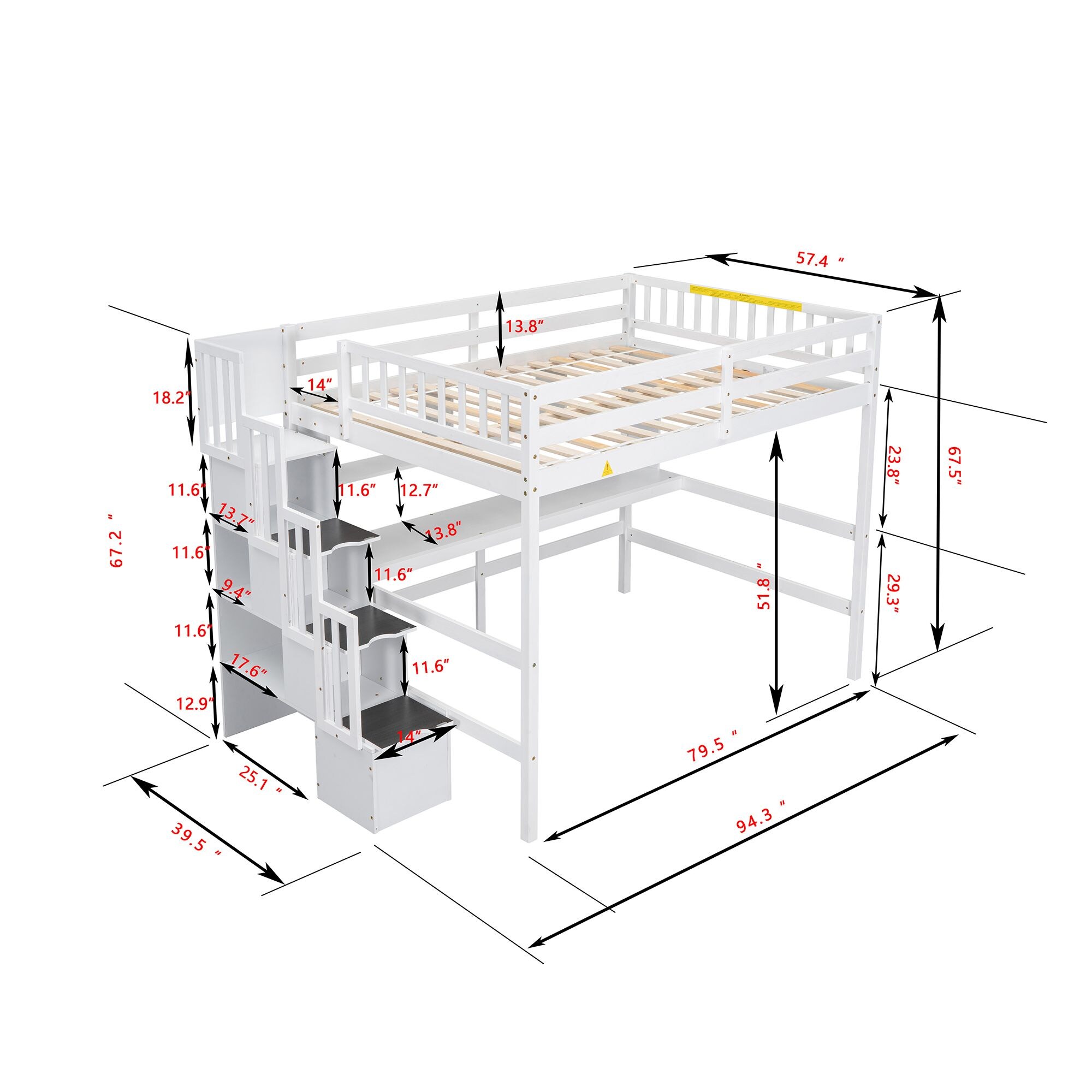 Yiekholo LL-1837AAK Bunk-Beds - View #4