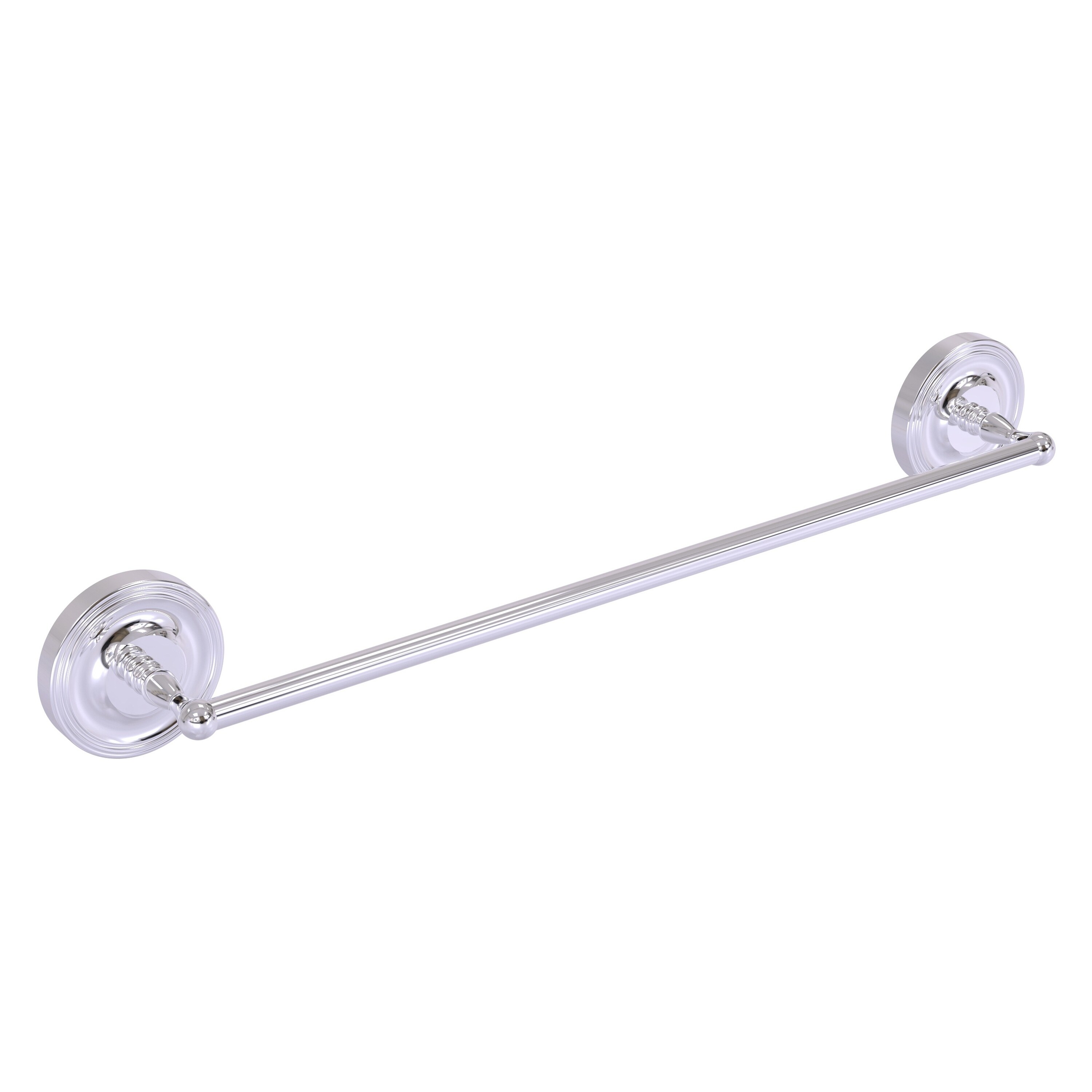 Allied Brass R-31/36-PC Regal 36-in Polished Chrome Wall mount Single Towel Bar