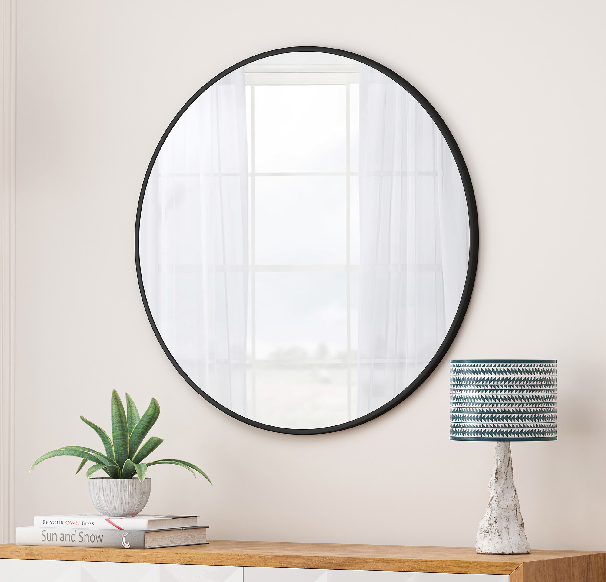 SINOFURN SYD520012BK Decor-Mirrors - View #4
