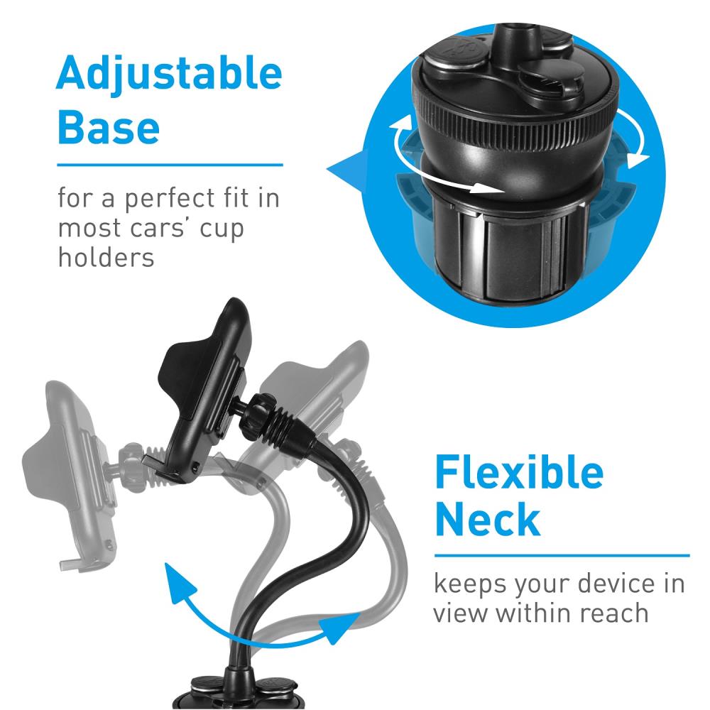 Macally MCUPPOWER Cell-Phone-Car-Mounts - View #3