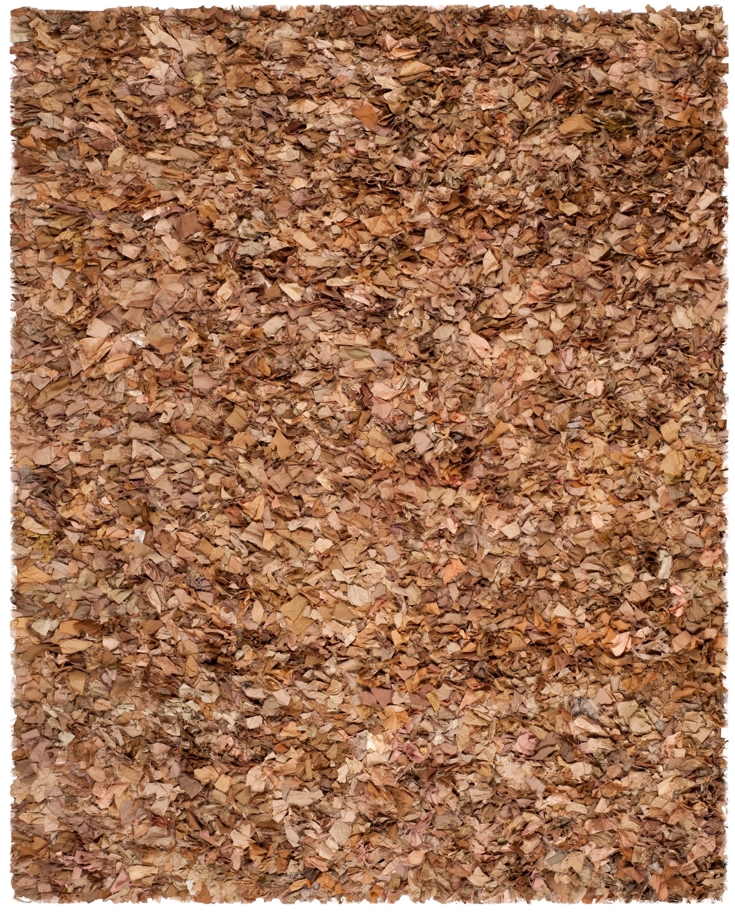 Safavieh SG951N-8 Rio Shag 8 x 10 (ft) Polyester Natural/Multi Rectangular Indoor Abstract Area rug