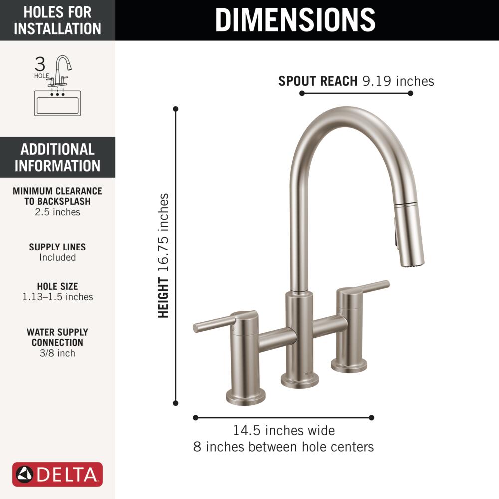 Delta 39876LF-SS Kitchen-Faucets - View #5