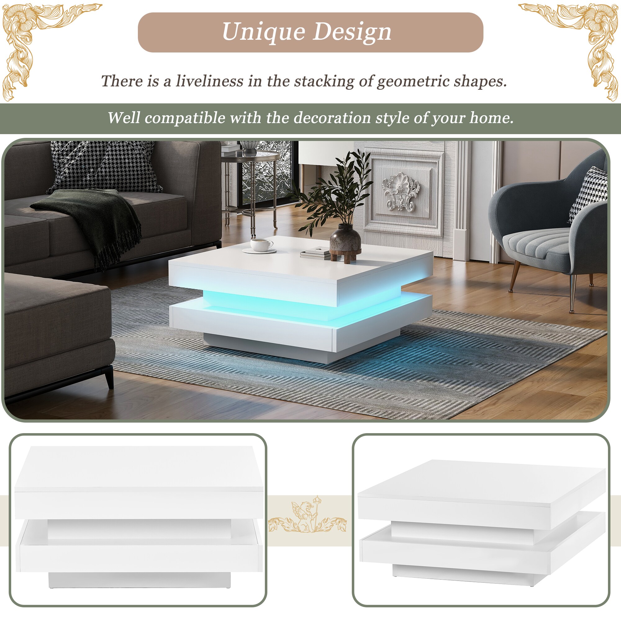 LUXEYARD DS-M-BAC02502 Coffee-Tables - View #7