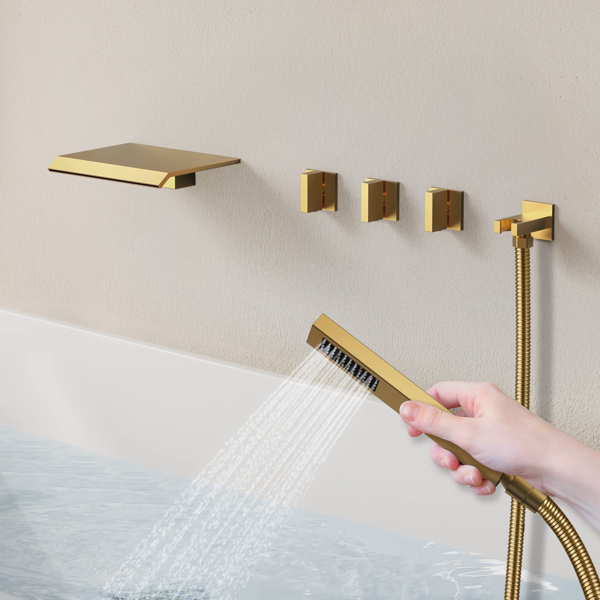 EVERSTEIN SFS-1111-GD Roman-Tub-Faucets - View #2
