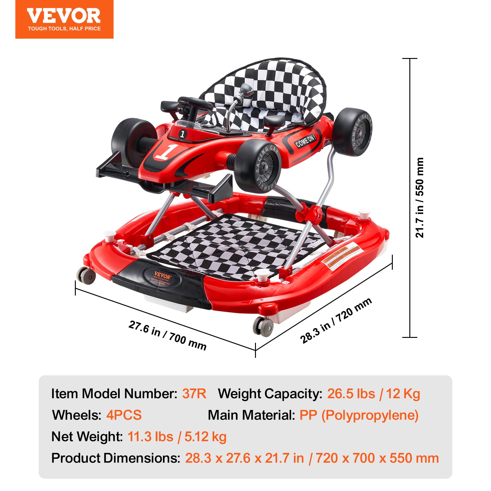 VEVOR YDSXBCHSGYBZB2I8HV9 Play-Toys - View #8
