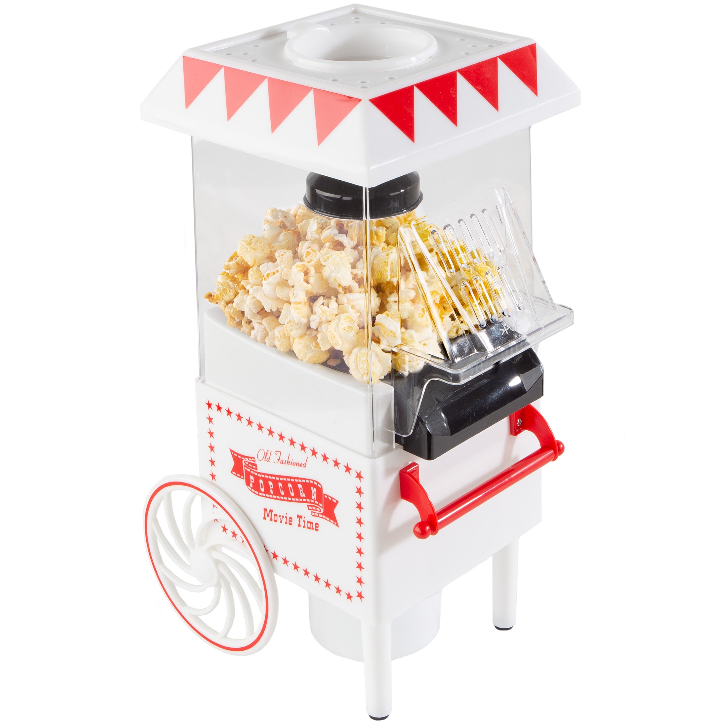Hastings Home White Hot Air Popcorn Popper - Electric Popcorn