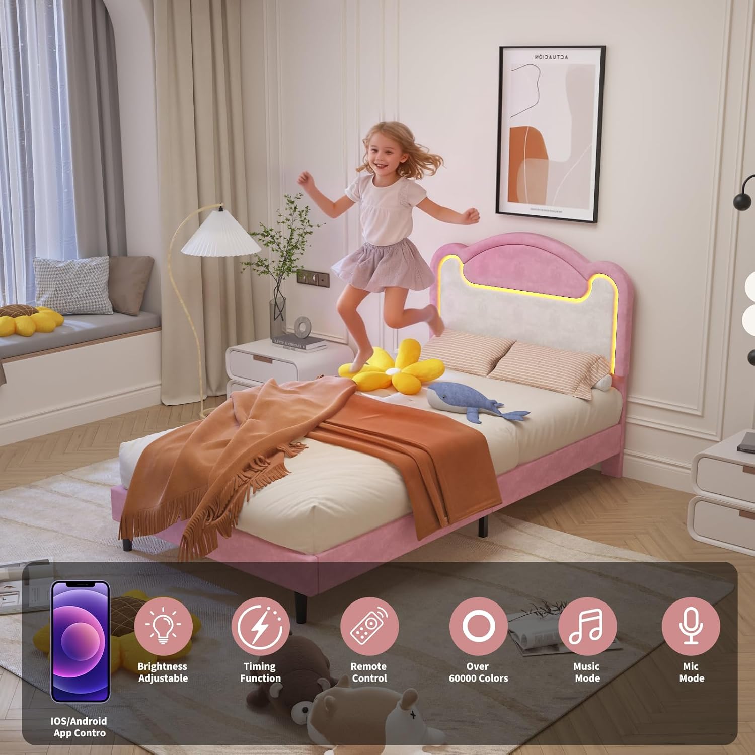 GarveeLife UNFLNNFU7J33 Toddler-Beds - View #3
