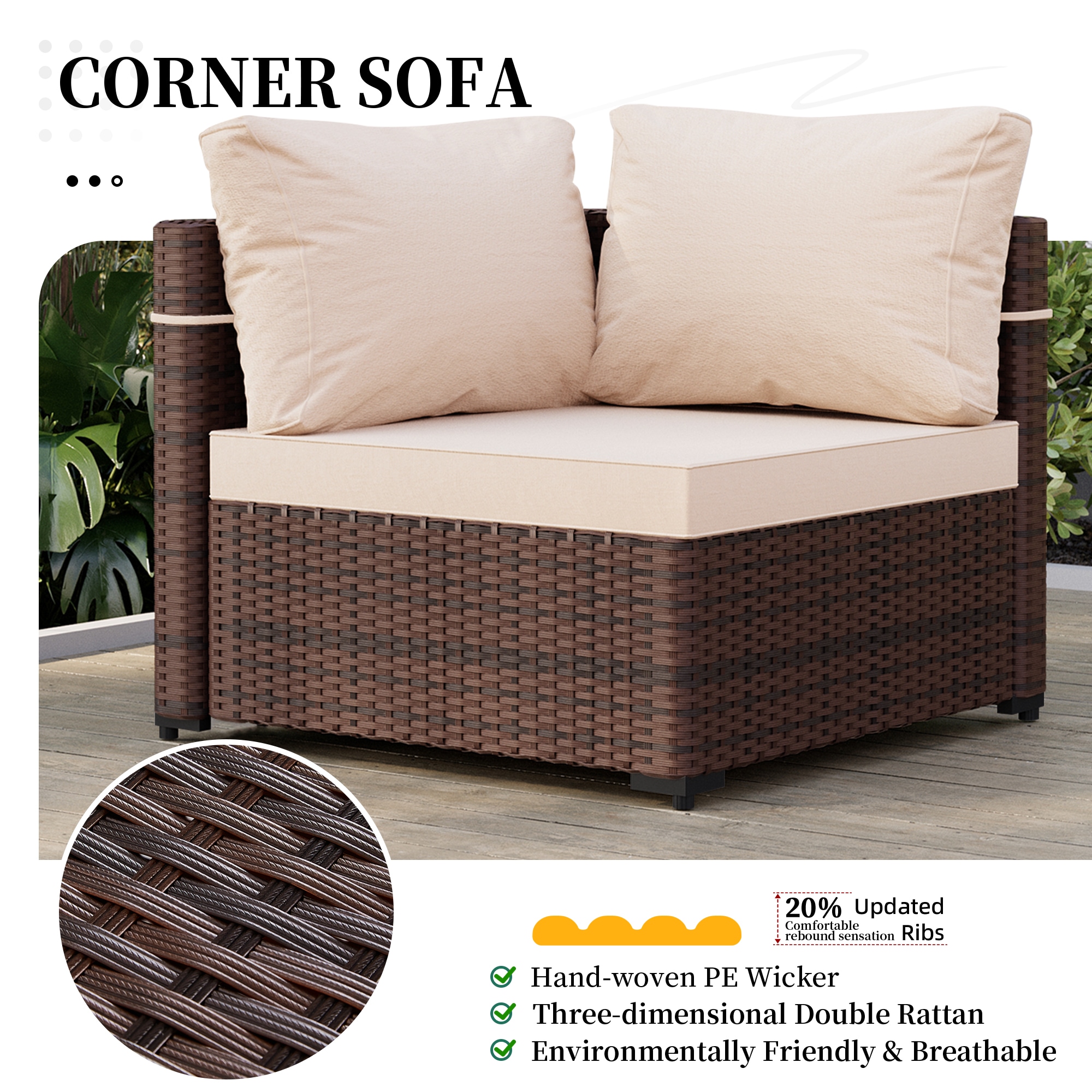 Patio Watcher LS-RT5Y11-56SDK-B1 Patio-Conversation-Sets - View #5