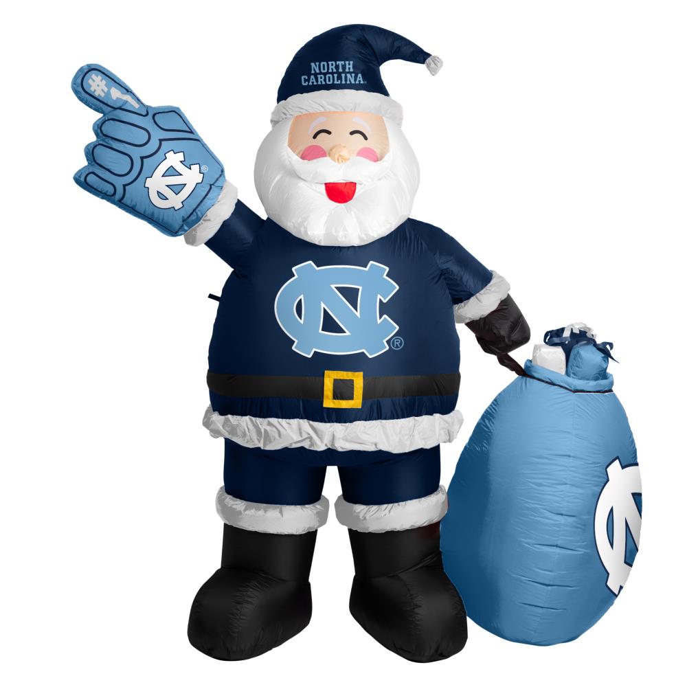 Carolina Panthers Inflatable Santa