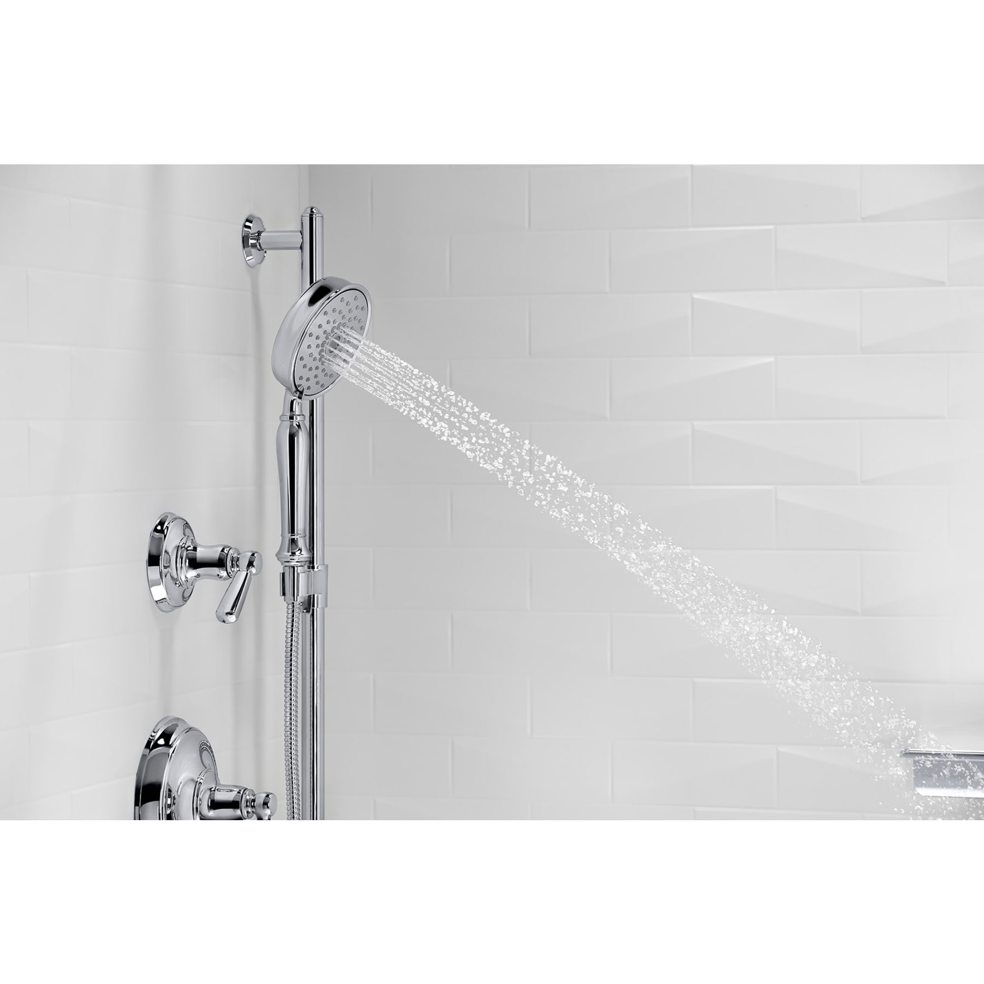 KOHLER K-22163-PB Fixed-Showerhead - View #3
